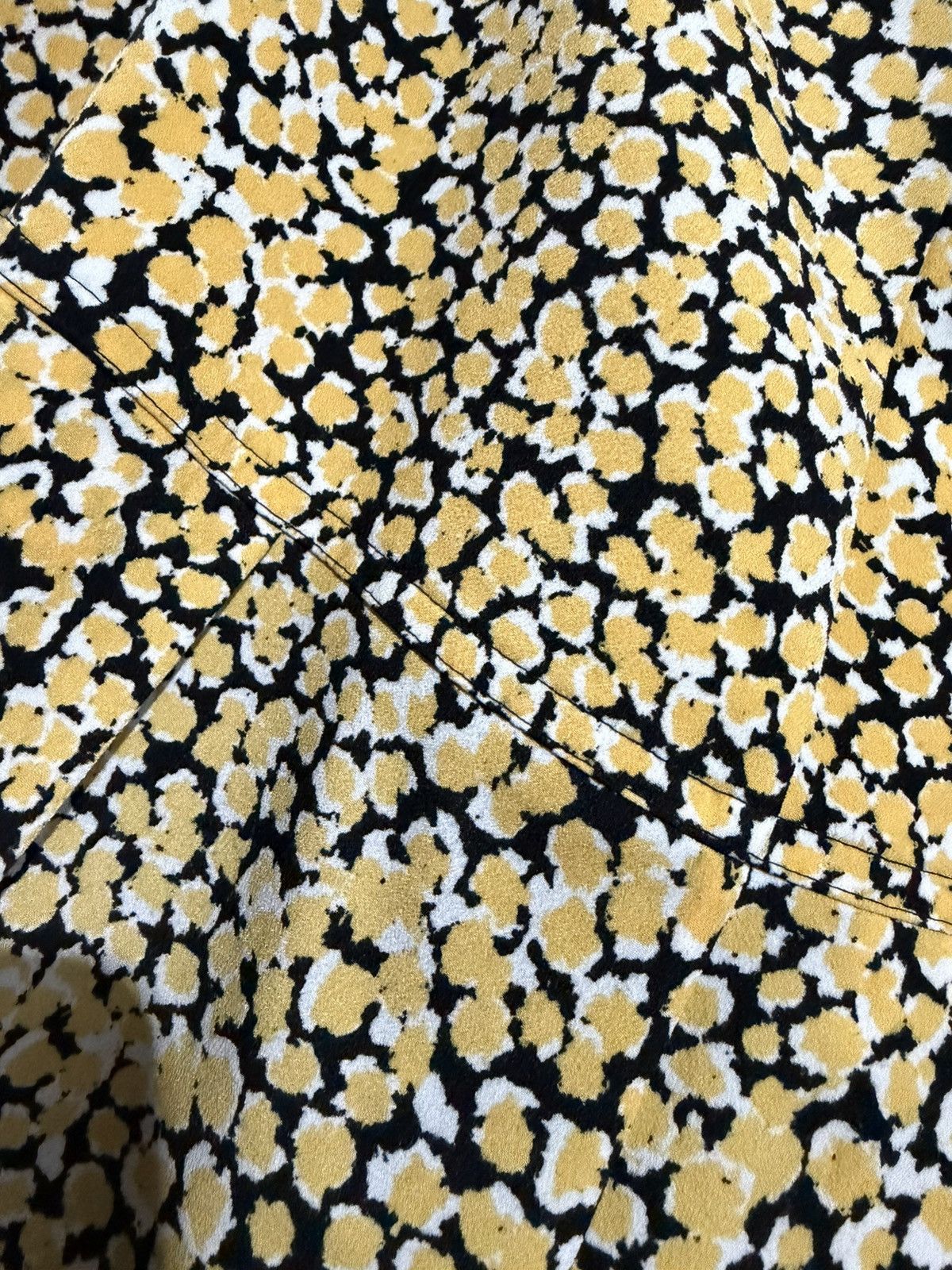 ME+EM ME+EM A-Line Maxi Skirt Size UK 12 US 8 Yellow Black Size 30" / US 8 / IT 44 - 4 Thumbnail