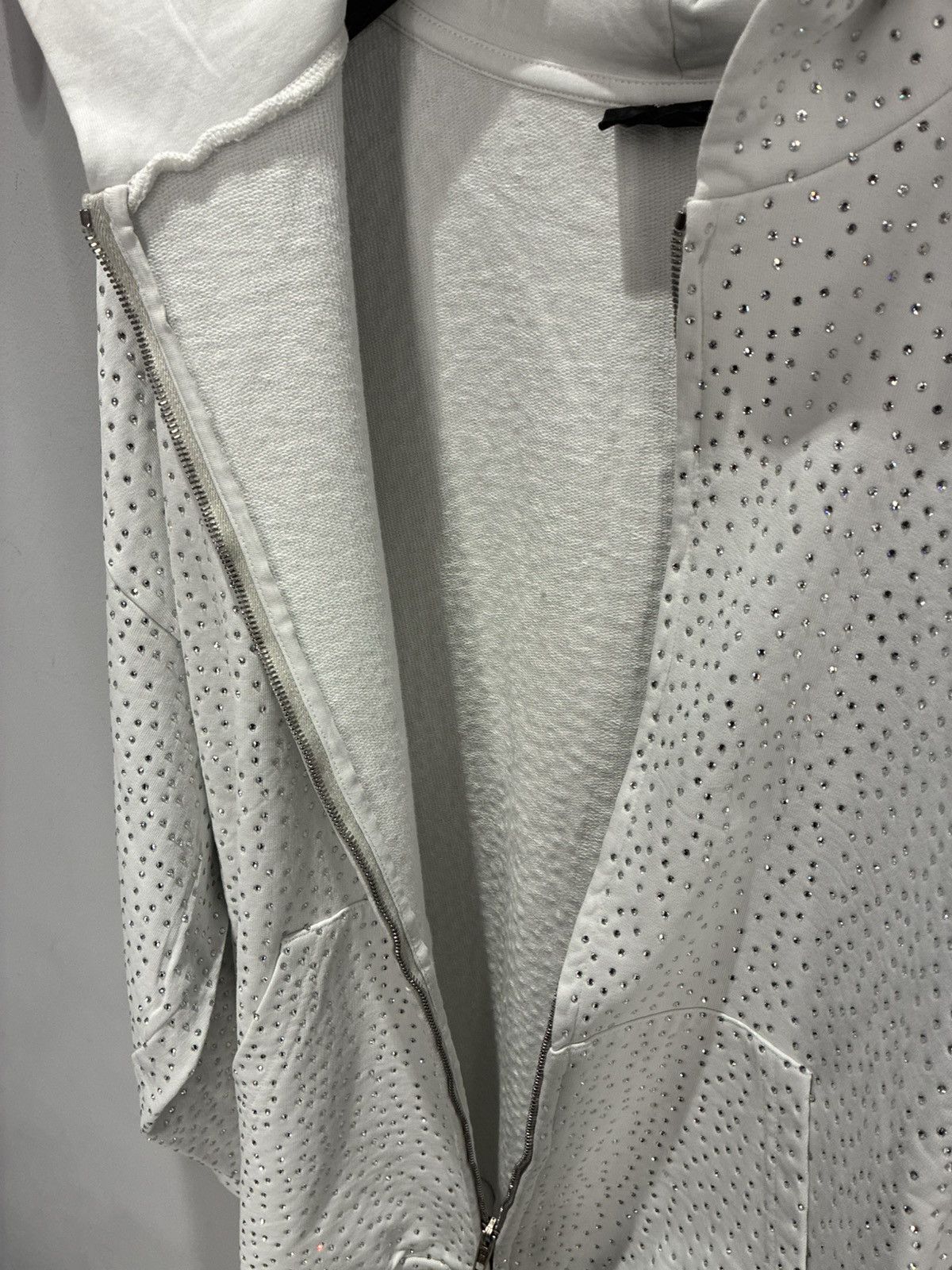 Balenciaga Balenciaga SS23 Rhinestone Zip up Size US S / EU 44-46 / 1 - 4 Thumbnail