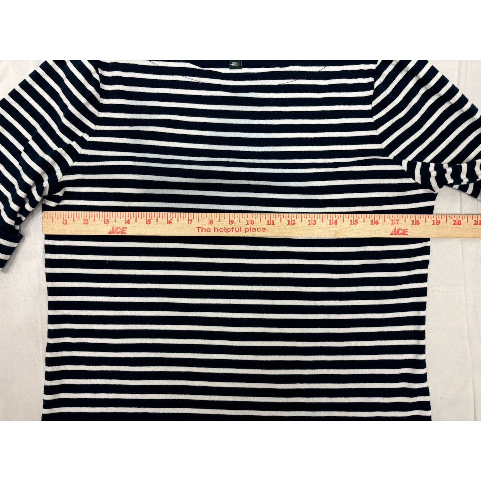 Lauren Ralph Lauren Lauren by Ralph Lauren Navy/White Striped Top T-Shirt Sz XL Size XL / US 12-14 / IT 48-50 - 6 Thumbnail