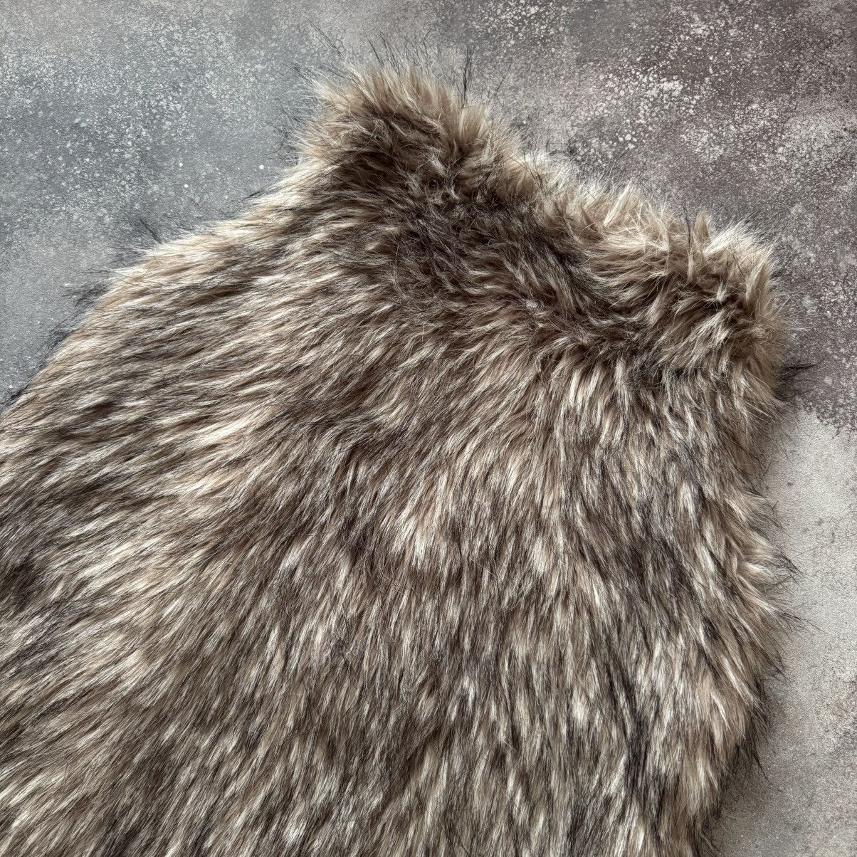 Hysteric Glamour × Vintage Avant Garde Y2K Vintage Faux Fur Vest Size L / US 10 / IT 46 - 12 Thumbnail