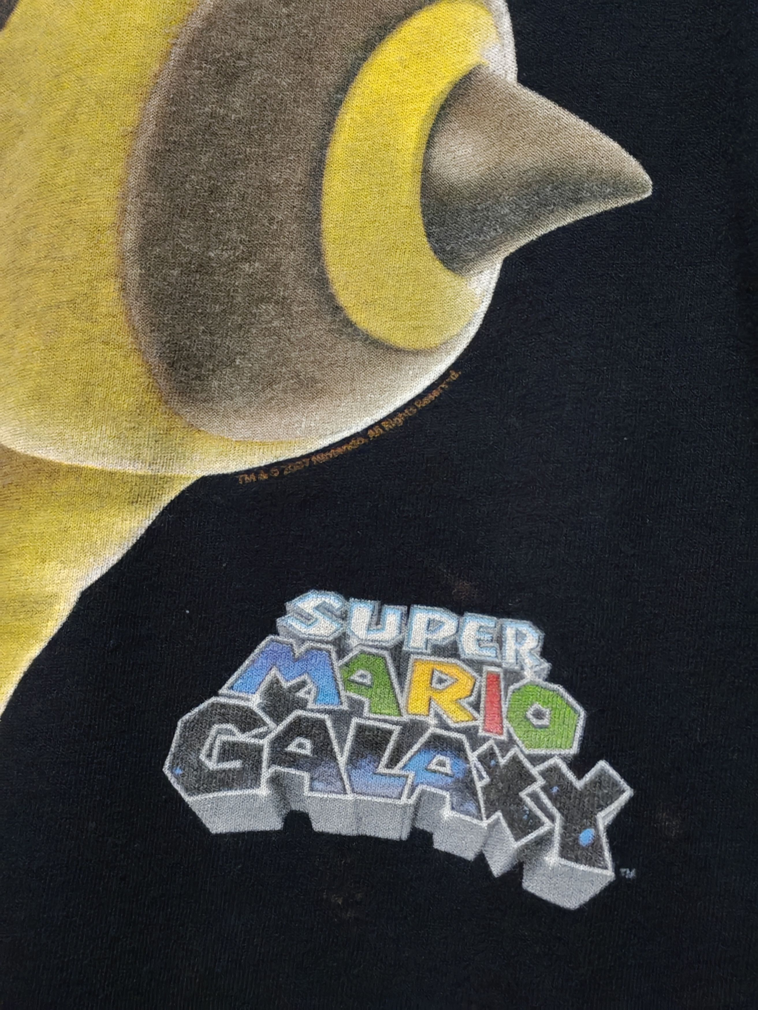The Game VINTAGE SUPER MARIO GALAXY 2007 Size US L / EU 52-54 / 3 - 4 Thumbnail