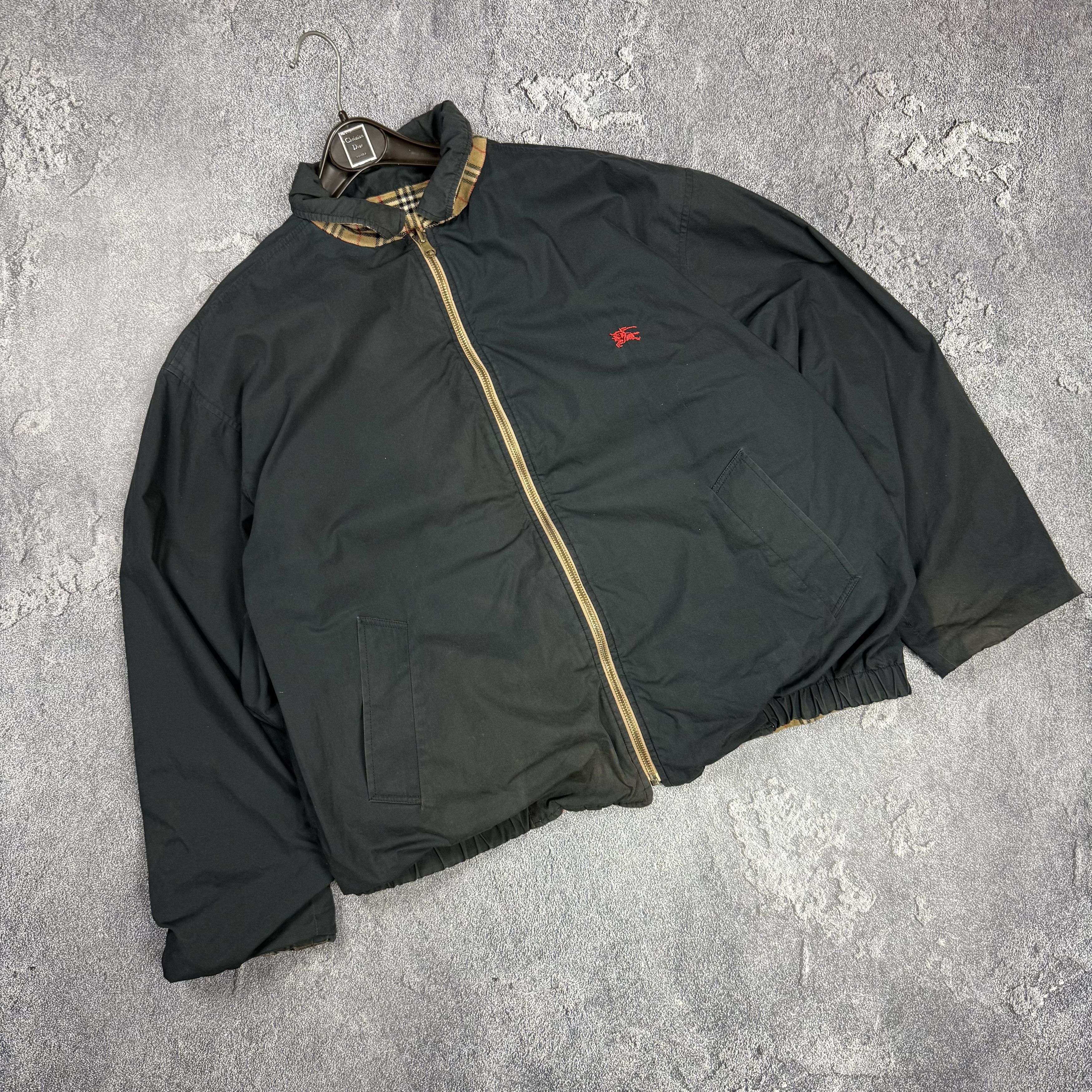 Burberry Vintage Burberrys 90s Nova Check Reversible Zip Up Jacket Size US S / EU 44-46 / 1 - 2 Thumbnail
