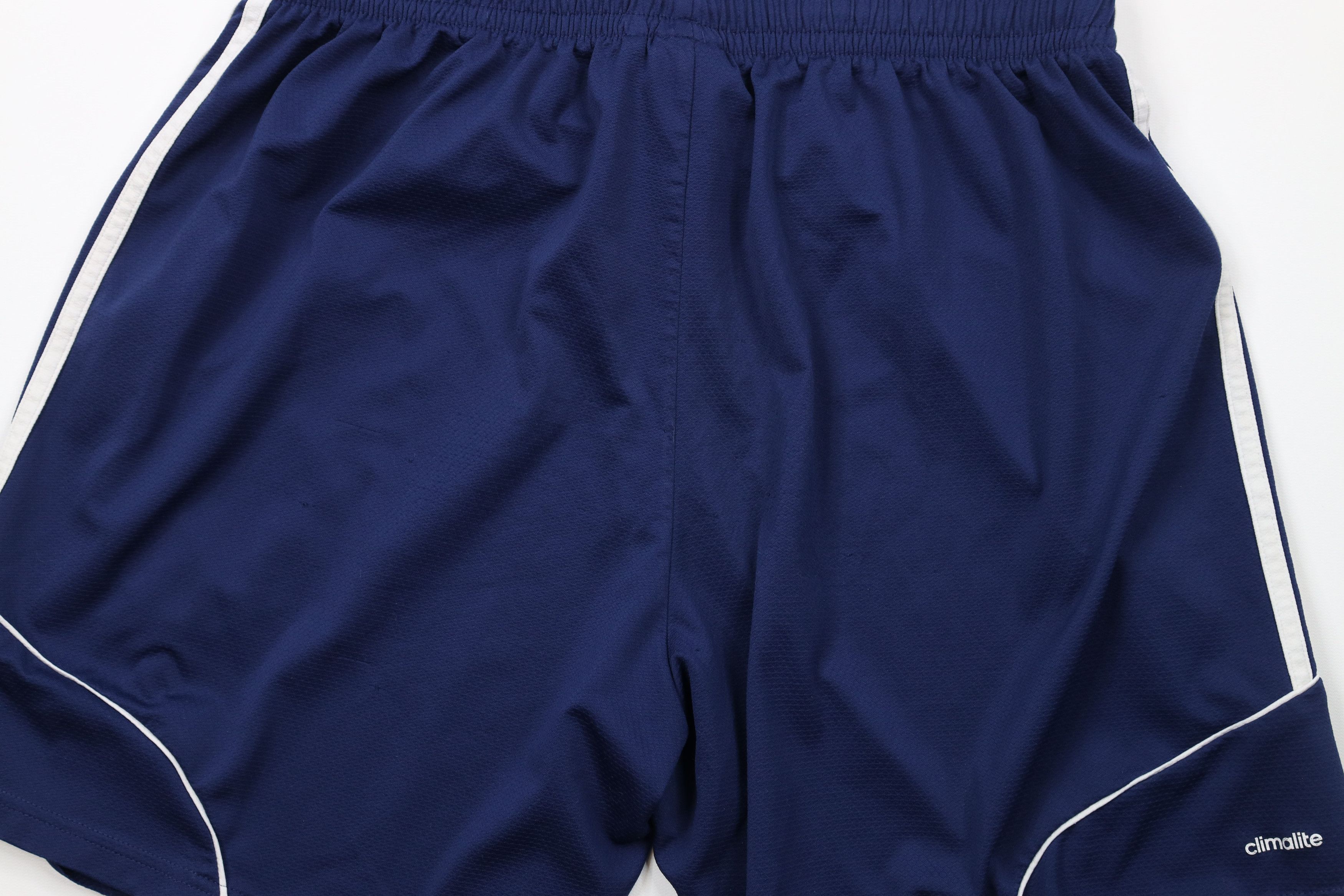 Adidas × Vintage Vintage Adidas Striped Running Jogging Soccer Shorts Blue Size US 36 / EU 52 - 9 Thumbnail