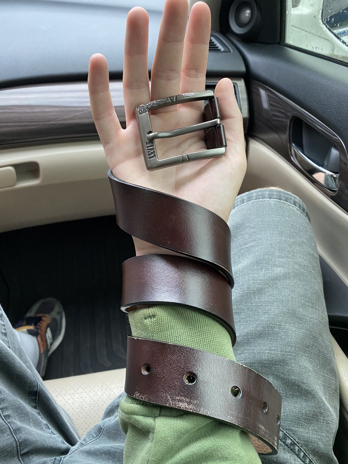 Levi's Levis Leather Brown Belt Size ONE SIZE - 1 Thumbnail