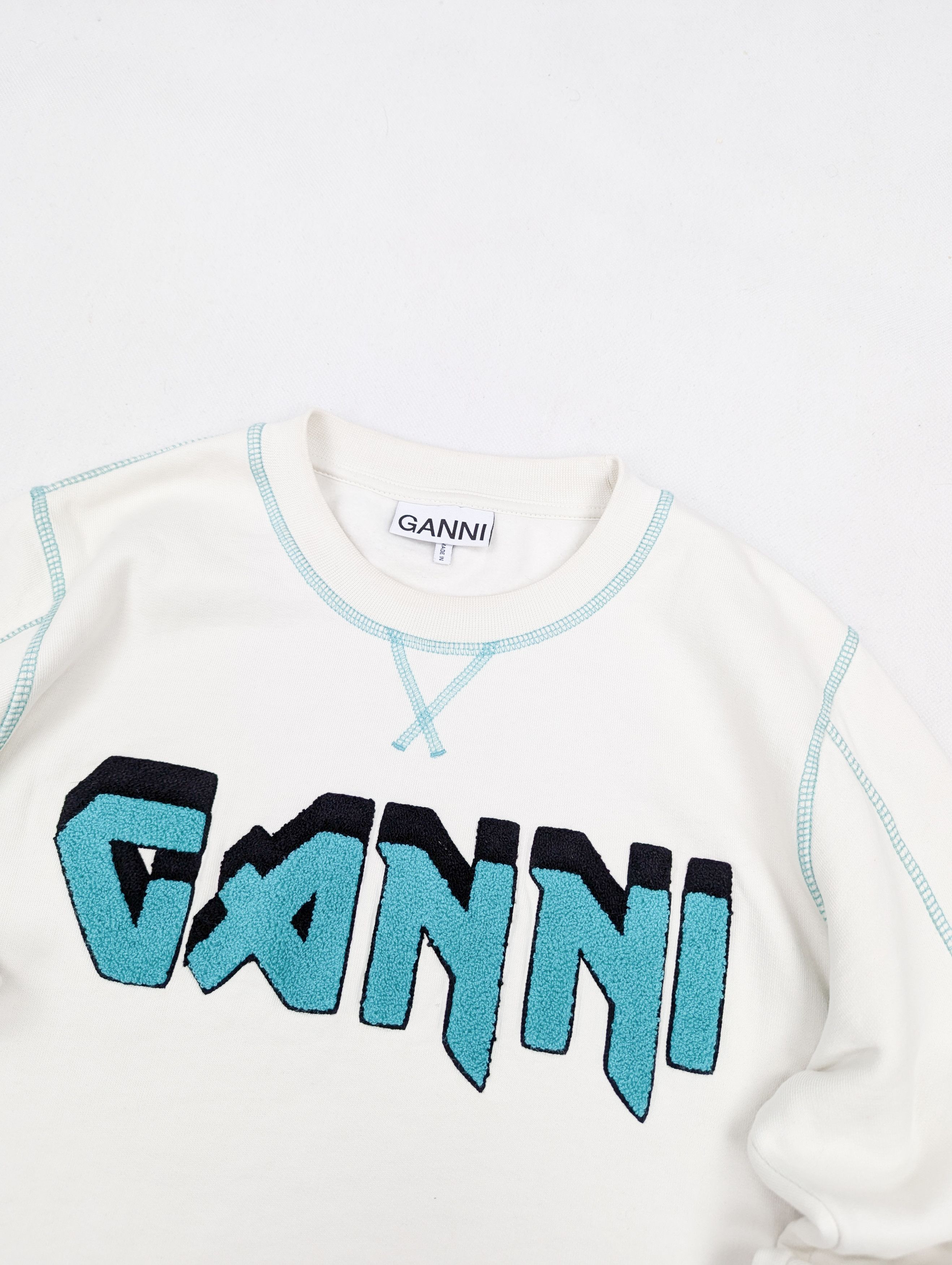 Ganni Ganni sweatshirt L Size L / US 10 / IT 46 - 2 Thumbnail