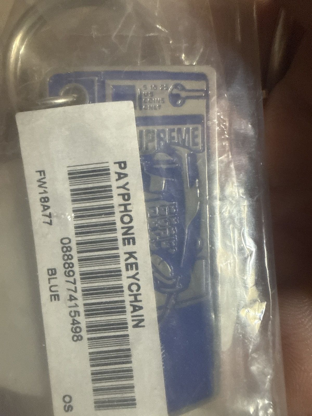 Supreme Supreme Payphone Keychain FW18 DS sealed Size ONE SIZE - 4 Thumbnail