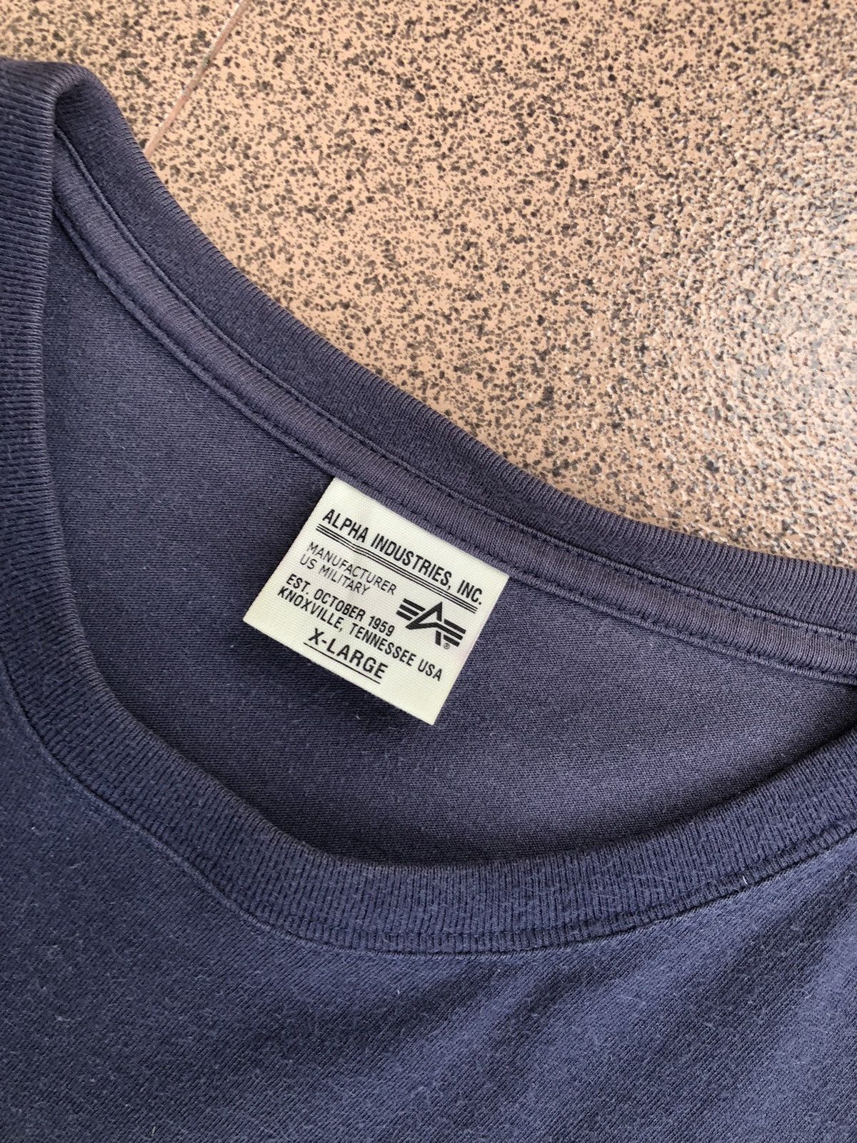 Alpha Industries Alpha Industries Tee Size US L / EU 52-54 / 3 - 6 Thumbnail