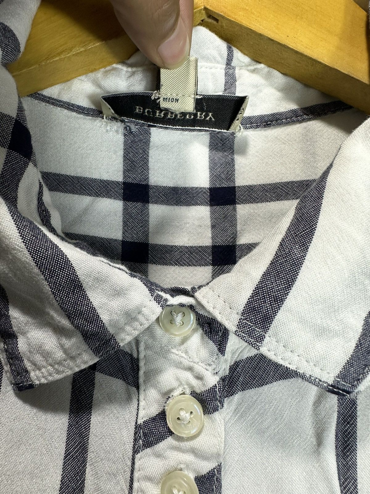 Burberry Vintage Burberry Shirt Multi Button Size US M / EU 48-50 / 2 - 8 Thumbnail