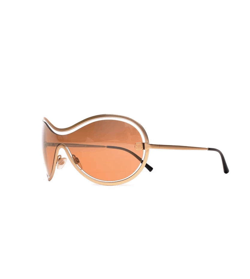 Chanel Chanel Sunglasses 4030 Rhinestone CC 4017 Rimless Vintage Size ONE SIZE - 1 Thumbnail