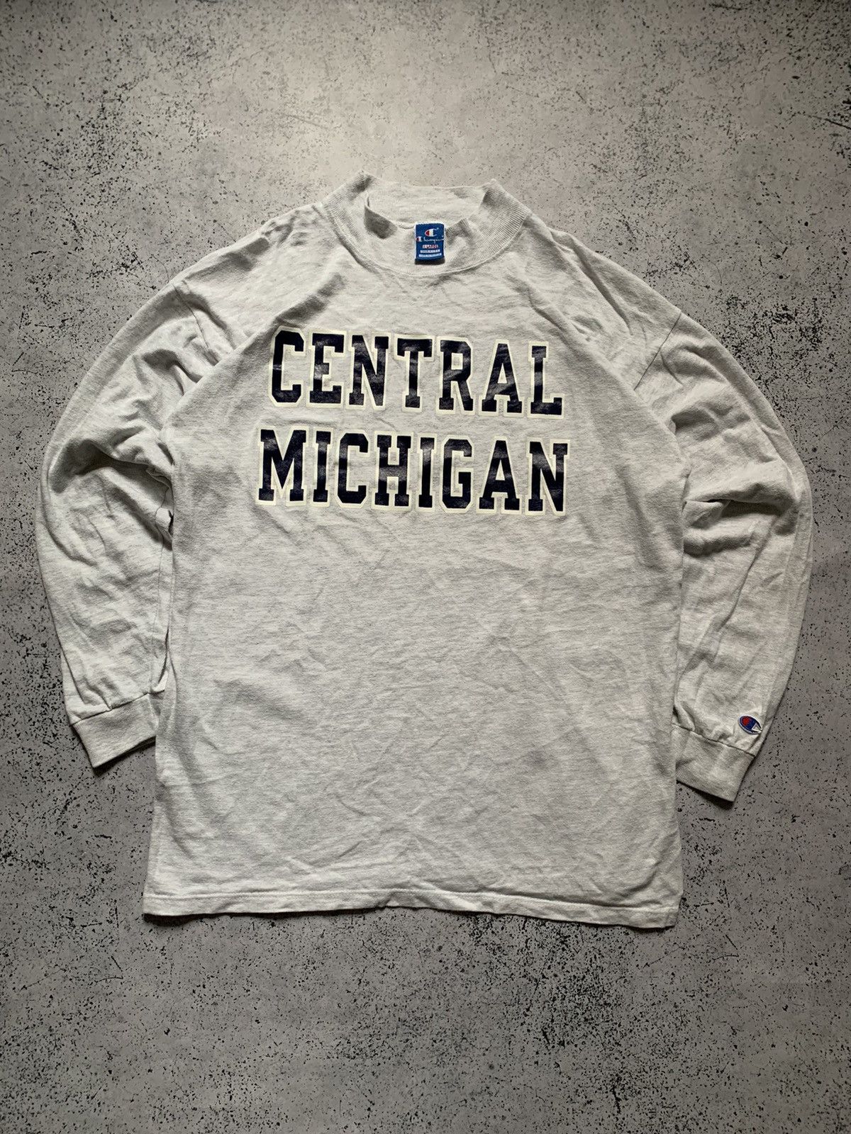 Champion Vintage Champion USA Central Michigan Crewneck Sweatshirt Size US L / EU 52-54 / 3 - 3 Thumbnail