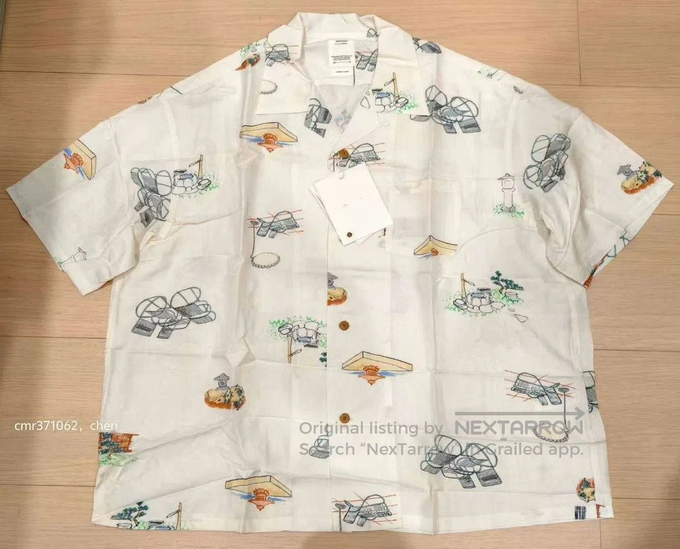 Visvim VISVIM 21SS Wallis S/S Garden Shirt. Size US L / EU 52-54 / 3 - 1 Thumbnail