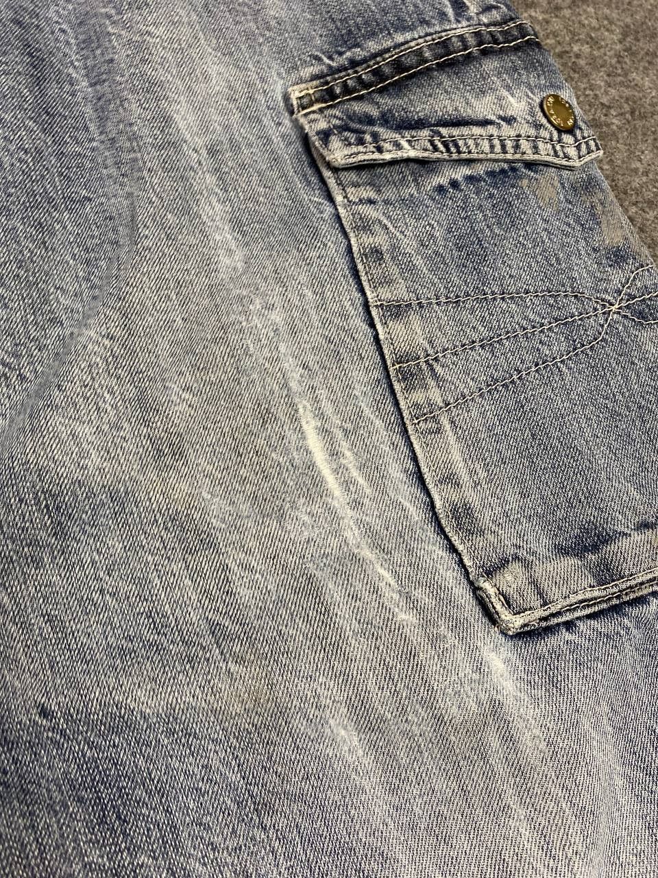 Japanese Brand toraichi japanese brands cargo denim distressed Size US 37 - 12 Thumbnail
