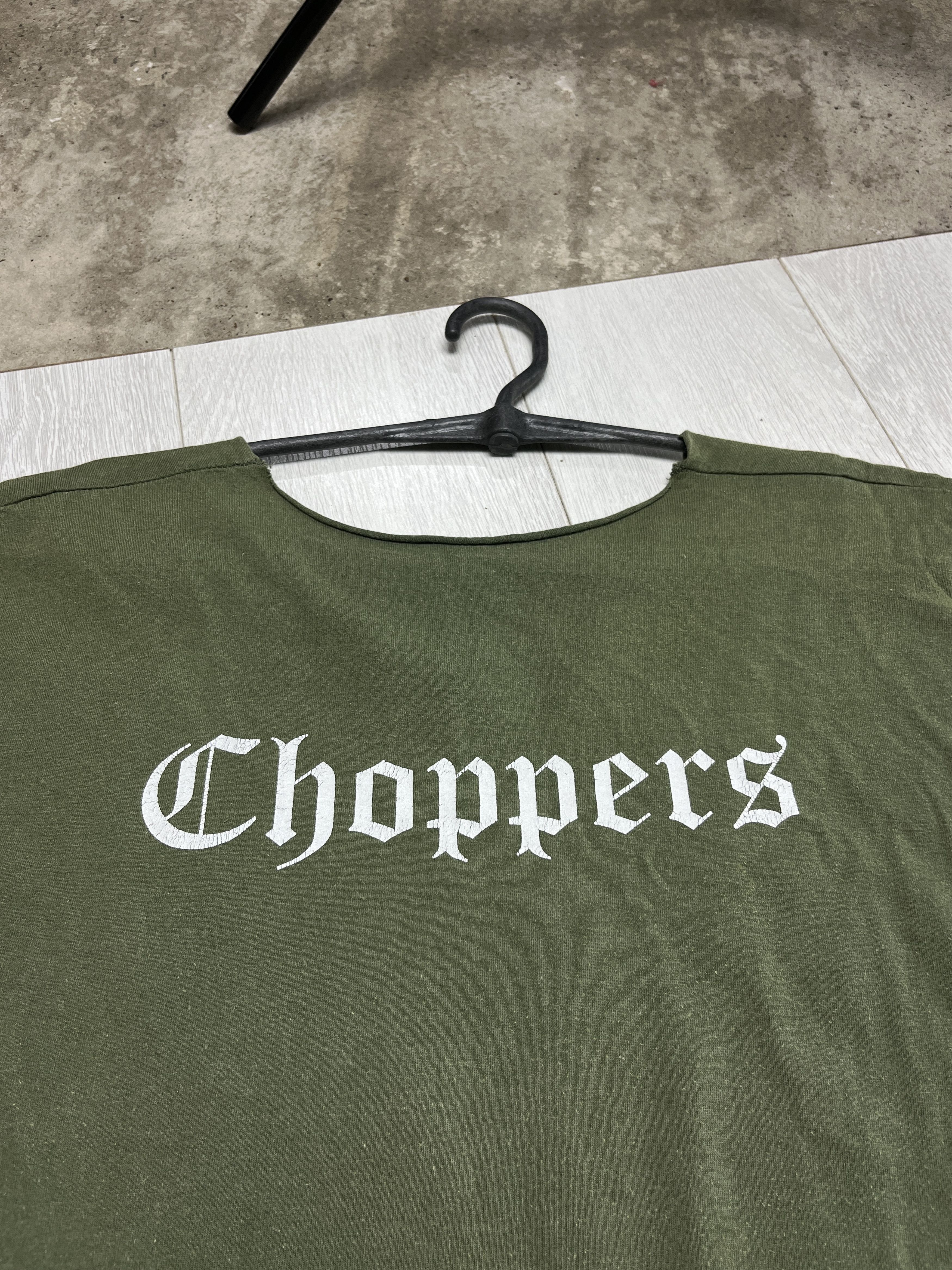 Vintage 2000s IRON CHOPPER VINTAGE BIKER GRAPHIC SUNFADED TEE - 839 Size US M / EU 48-50 / 2 - 6 Thumbnail