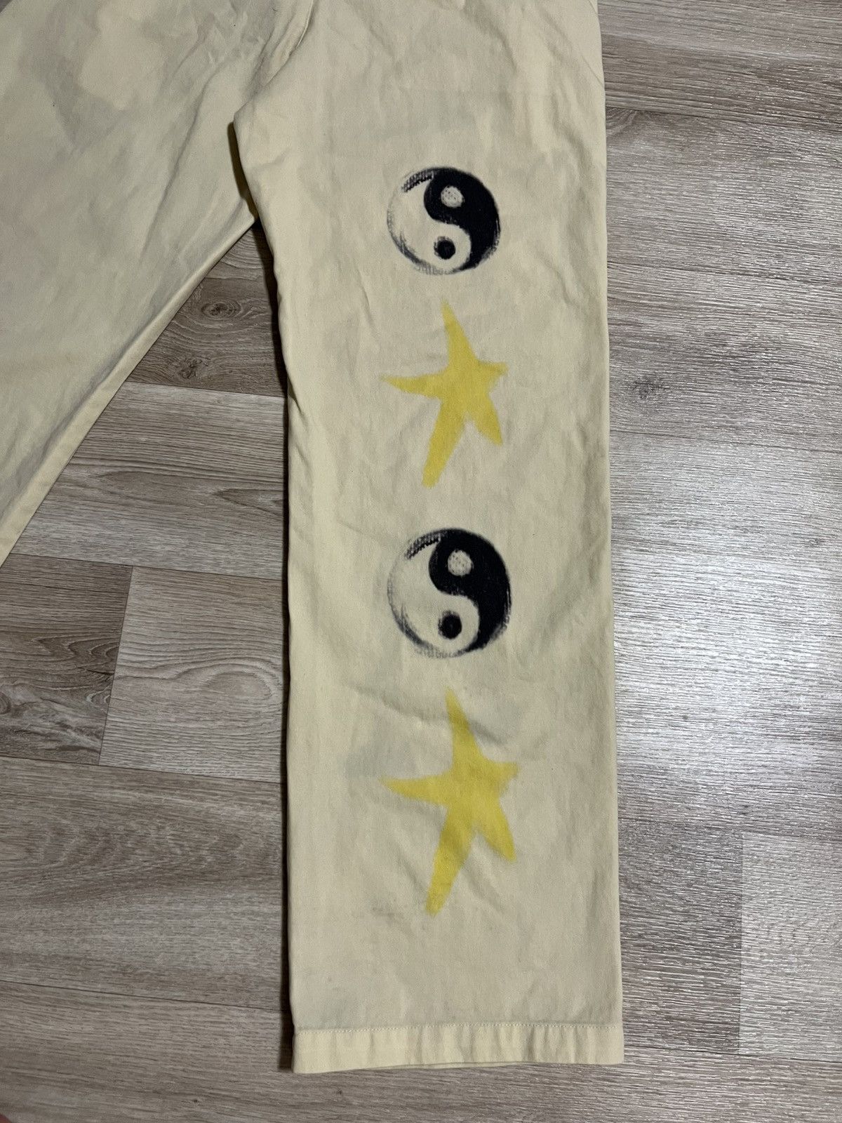 Japanese Brand Crying Center Denim Pants Woman & Man Pictures Size US 32 / EU 48 - 9 Thumbnail