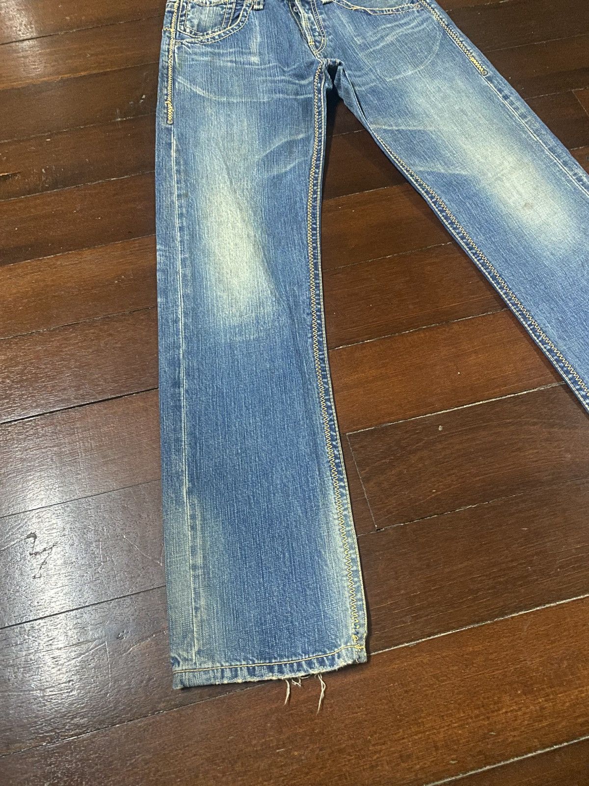 14th Addiction 💥💥 Japanes Brand keiji itakura made in japan Jeans Size US 33 - 3 Thumbnail