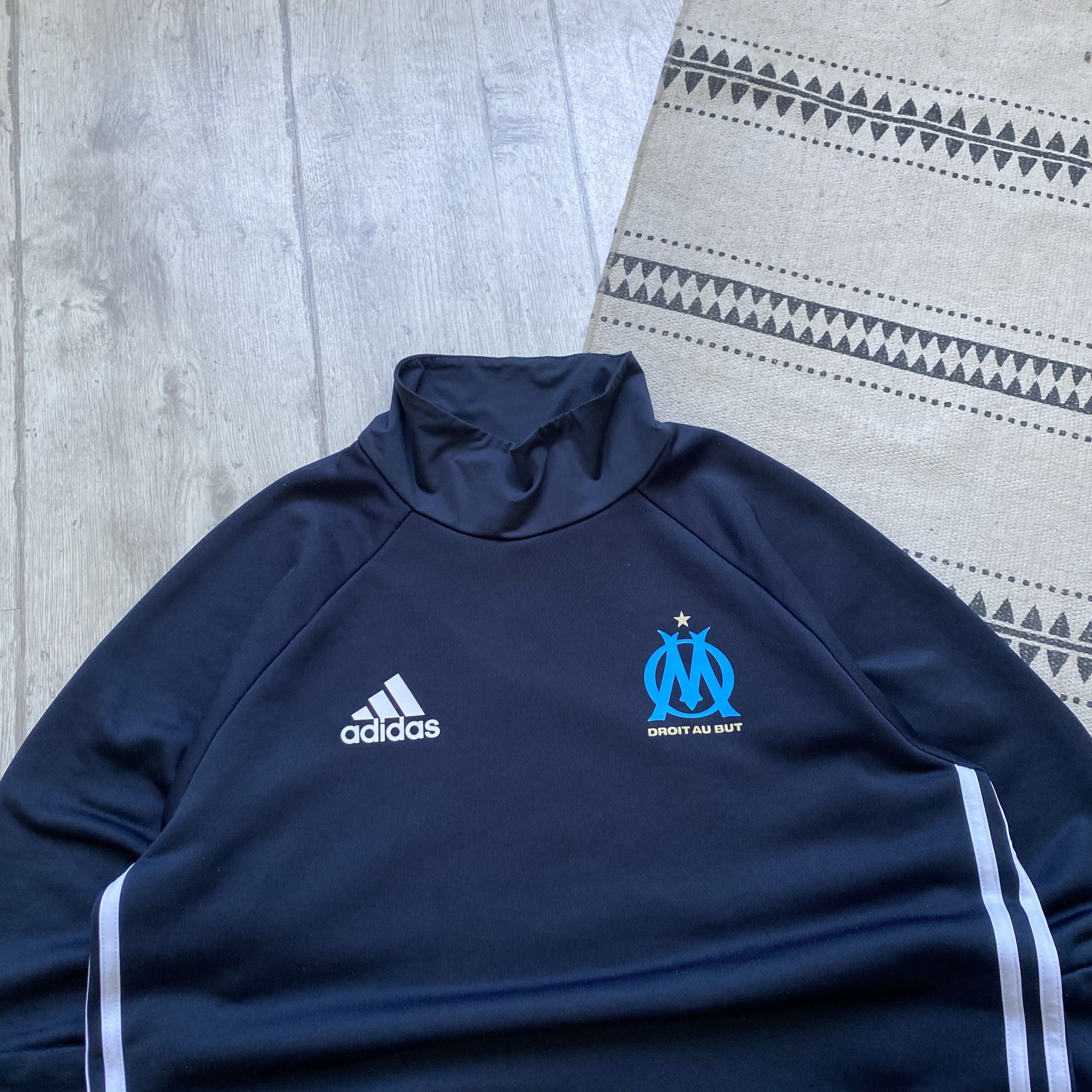 Adidas ⚽️ Blockore Adidas Marseille Jersey France Soccer training Size US M / EU 48-50 / 2 - 2 Thumbnail