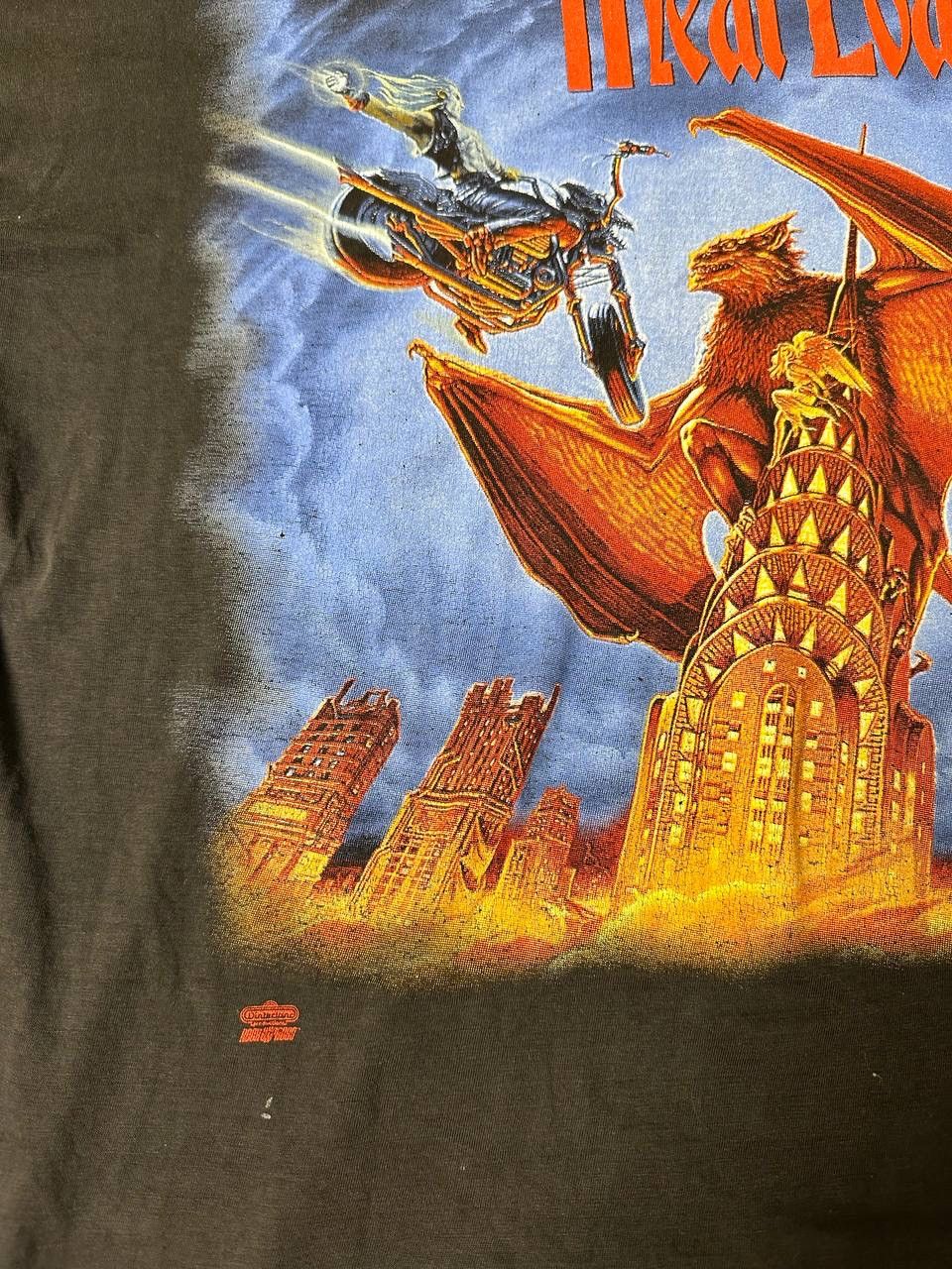 Band Tees × Vintage 🔥Vintage 1993 Meat Loaf World Tour T-Shirt Size US XL / EU 56 / 4 - 3 Thumbnail