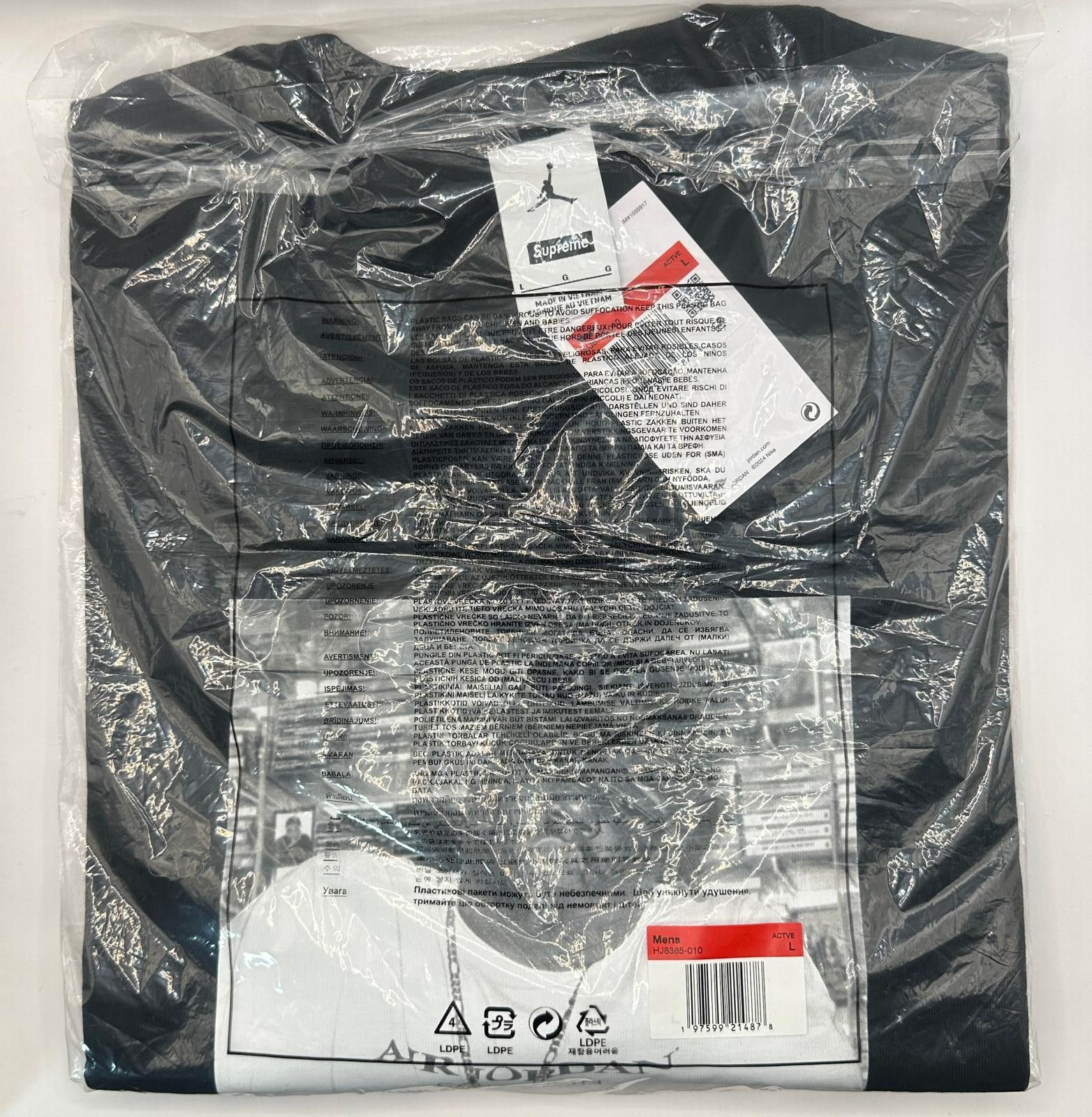 Jordan Brand × Supreme Supreme Jordan Biggie Shirt Size L Size US L / EU 52-54 / 3 - 2 Thumbnail