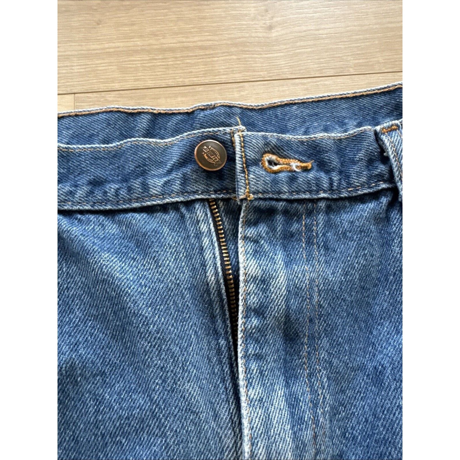 Dickies Dickies Branders Mens Stone Washed Straight Leg Jeans 36x36 Size US 36 / EU 52 - 3 Thumbnail