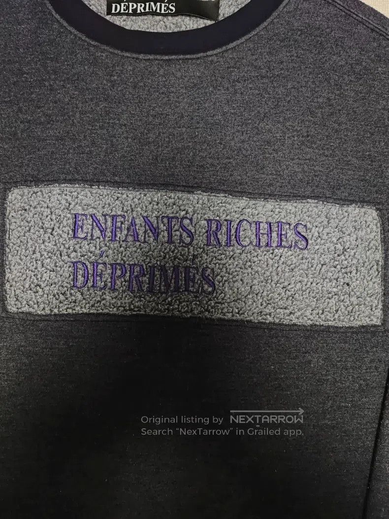 Enfants Riches Deprimes Enfants Riches Deprimes Slogan Embroidered Logo Distressed Size US XL / EU 56 / 4 - 3 Thumbnail