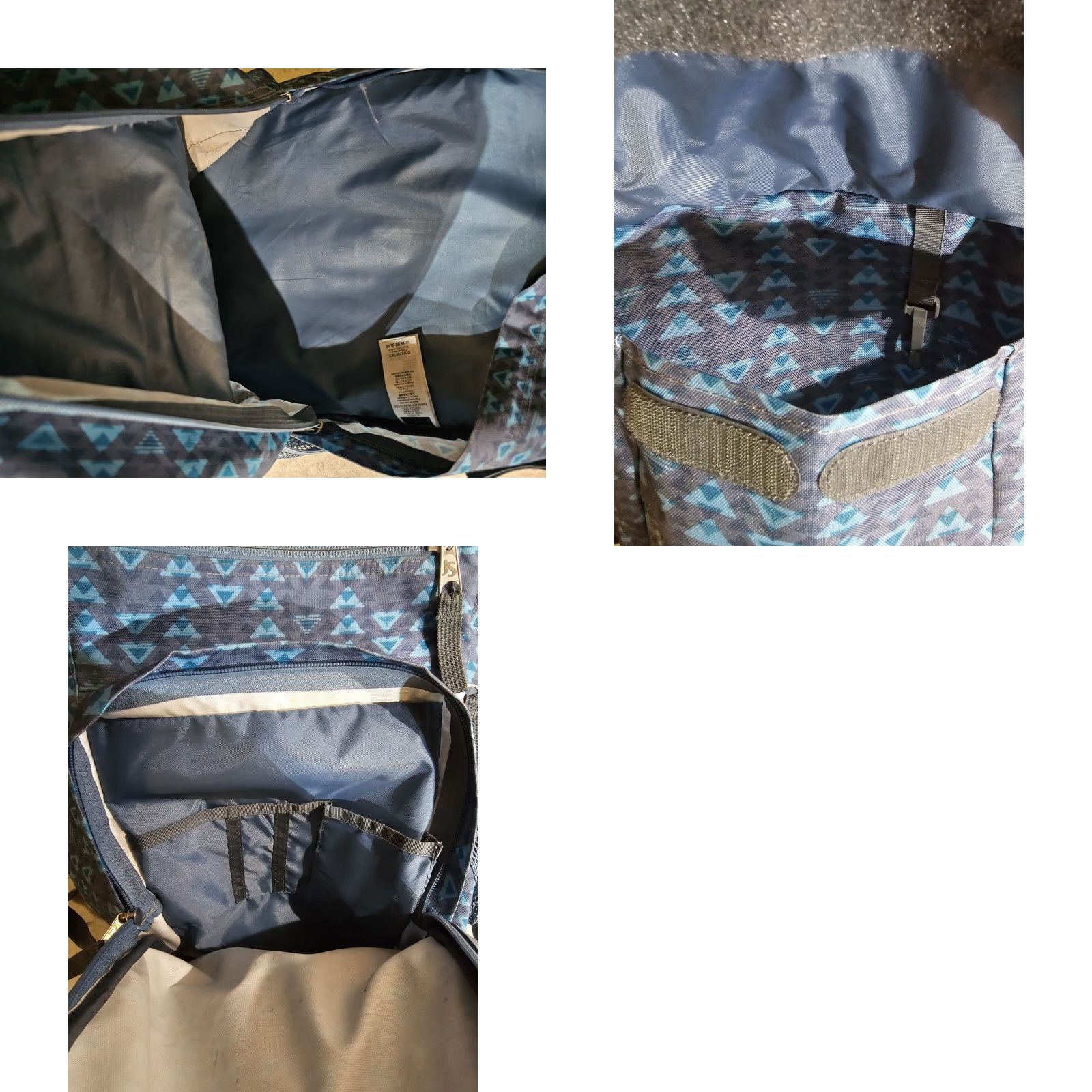 Jansport JanSport Classic Digital Student Backpack Crazy Geometric Design 6 Pocket Size ONE SIZE - 8 Thumbnail