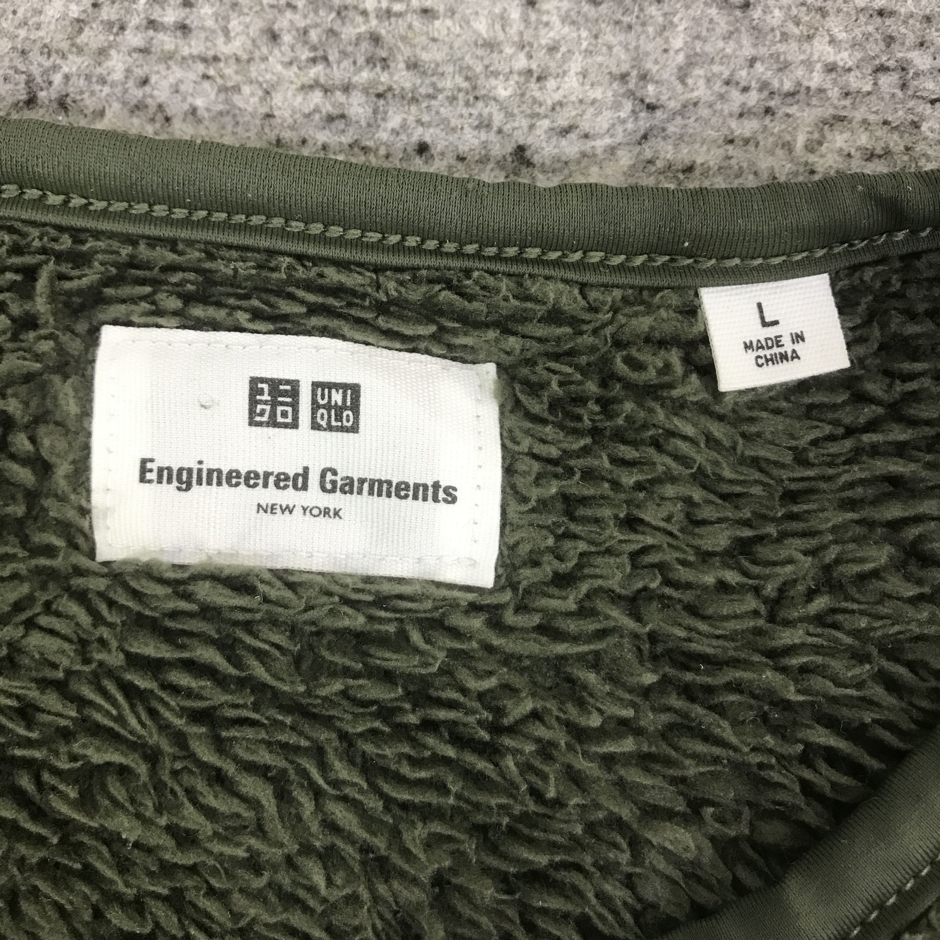 Engineered Garments ENGINEERED GARMENTS x UNIQLO FLEECE SWEATSHIRT K121B4 Size US L / EU 52-54 / 3 - 10 Thumbnail