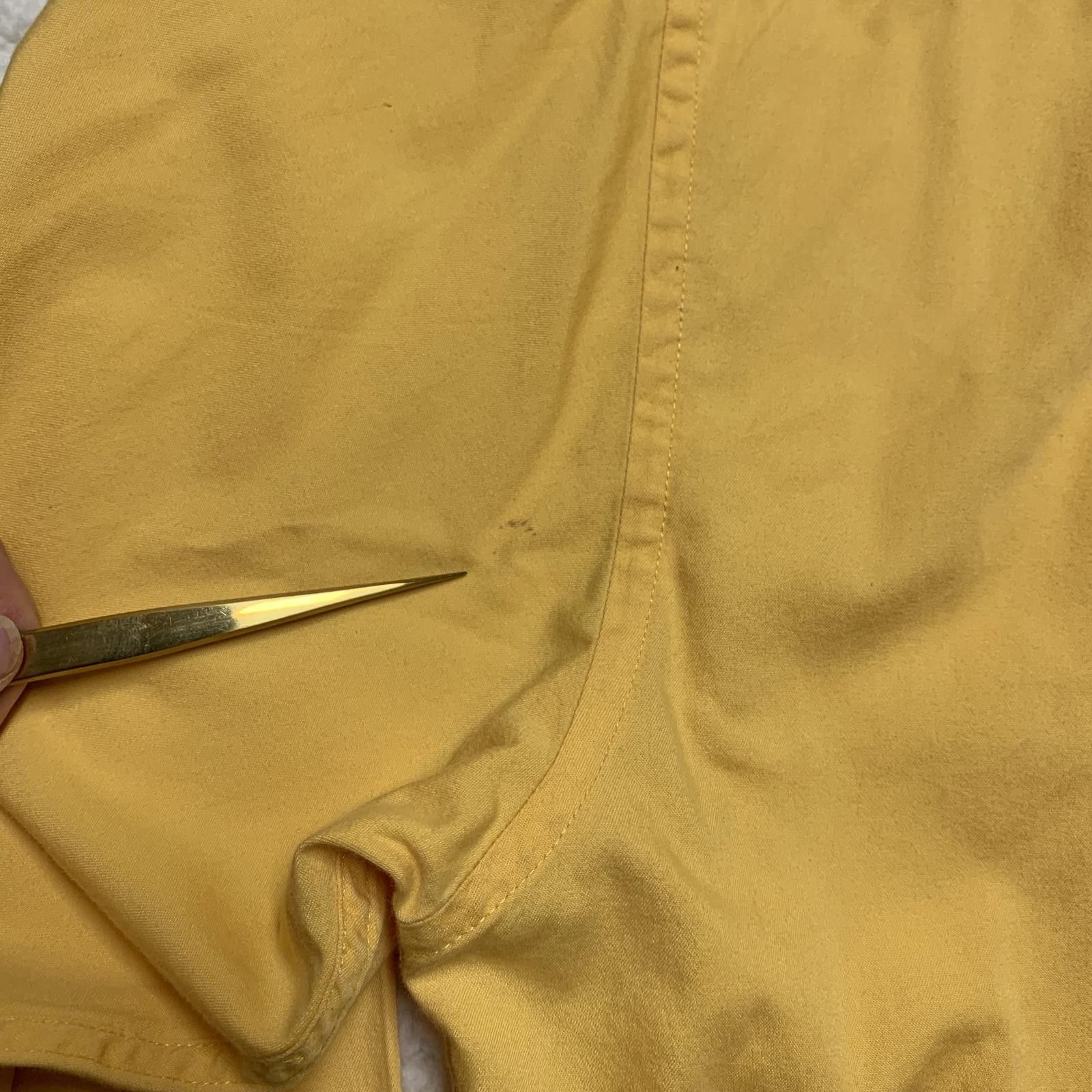 Tommy Hilfiger Tommy Hilfiger Men's XXL Yellow Button-Up Shirt Size US XXL / EU 58 / 5 - 2 Thumbnail