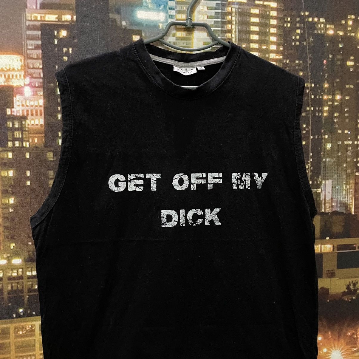 Band Tees VINTAGE 90S HUMOR TEE GET OFF MY DICK PENIS FUNNY PORNO XXX Size US XXL / EU 58 / 5 - 2 Thumbnail