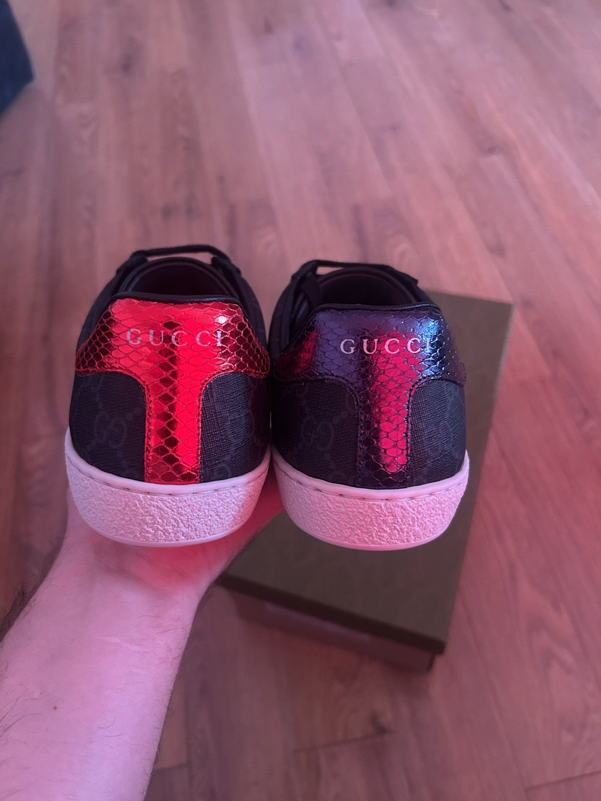 Gucci Gucci Ace Trainer Size US 5.5 / EU 38 - 4 Thumbnail