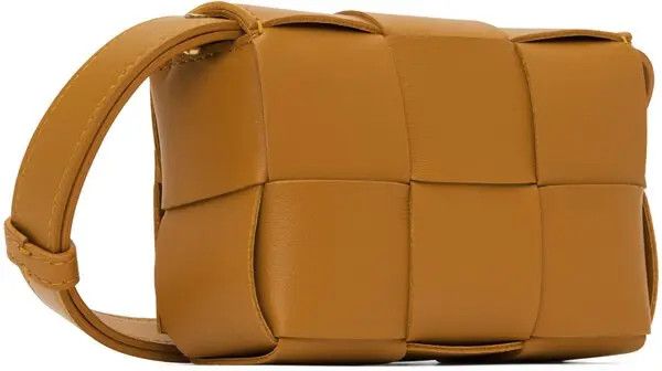 Bottega Veneta o1loc1c0824 Size: OS / Leather Cross-Body Mini Bag in Brown Size ONE SIZE - 3 Thumbnail