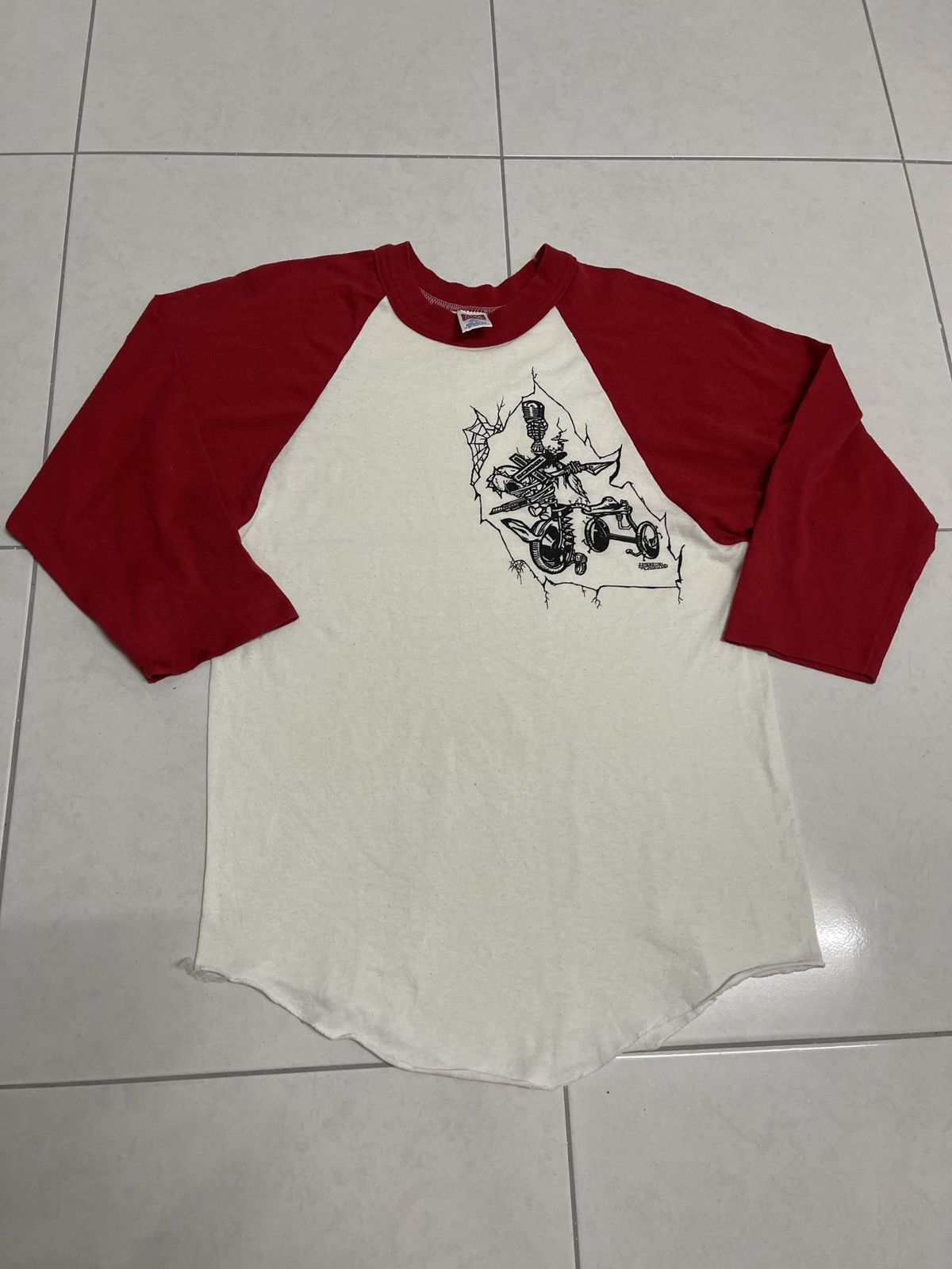 Band Tees × Vintage VINTAGE 90S (3 QUARTER) SHOOTING SCHOOL TEE VERY RARE Size US S / EU 44-46 / 1 - 1 Thumbnail