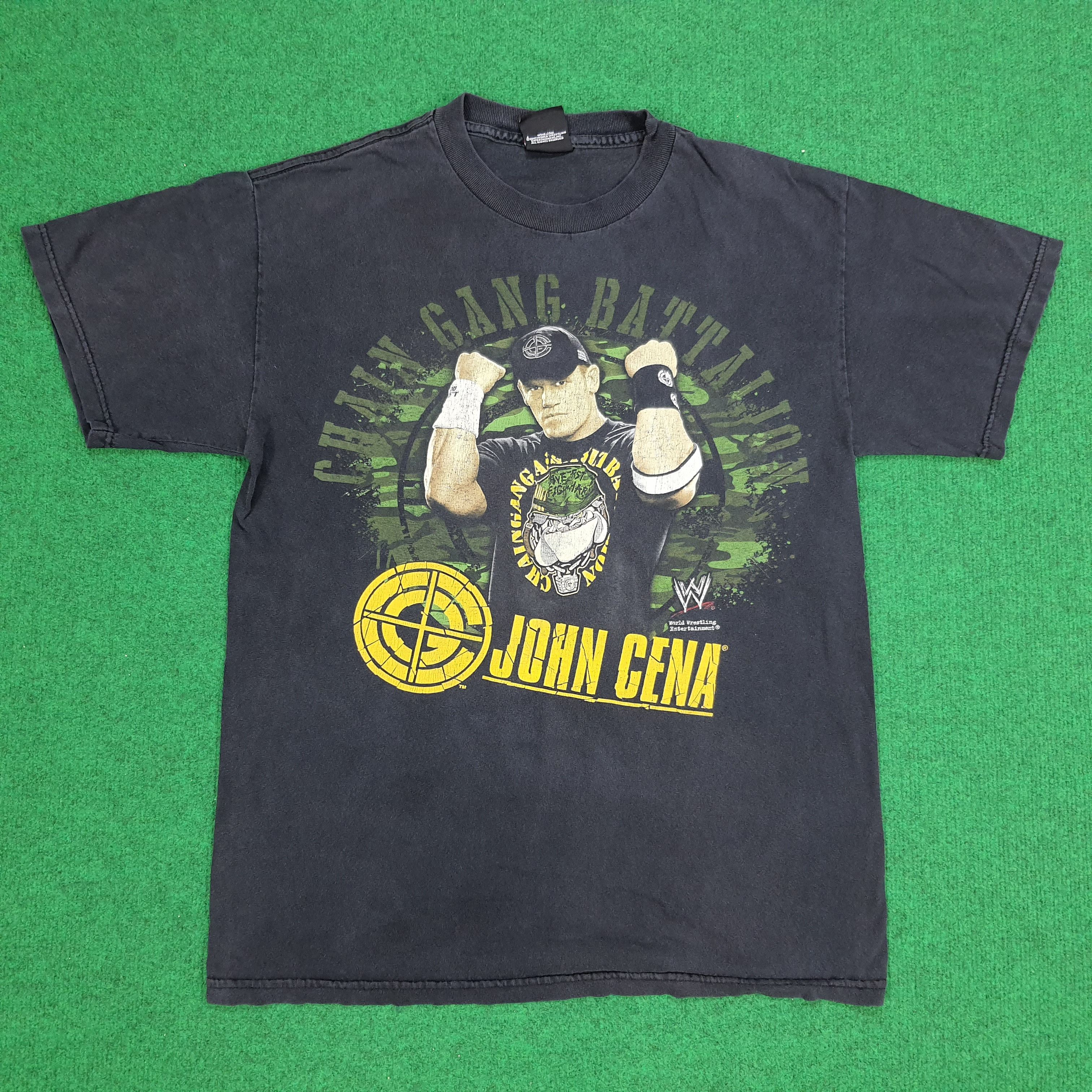 Vintage × WWE Vintage John Cena WWE CHAMPION Tshirt Size US M / EU 48-50 / 2 - 1 Thumbnail