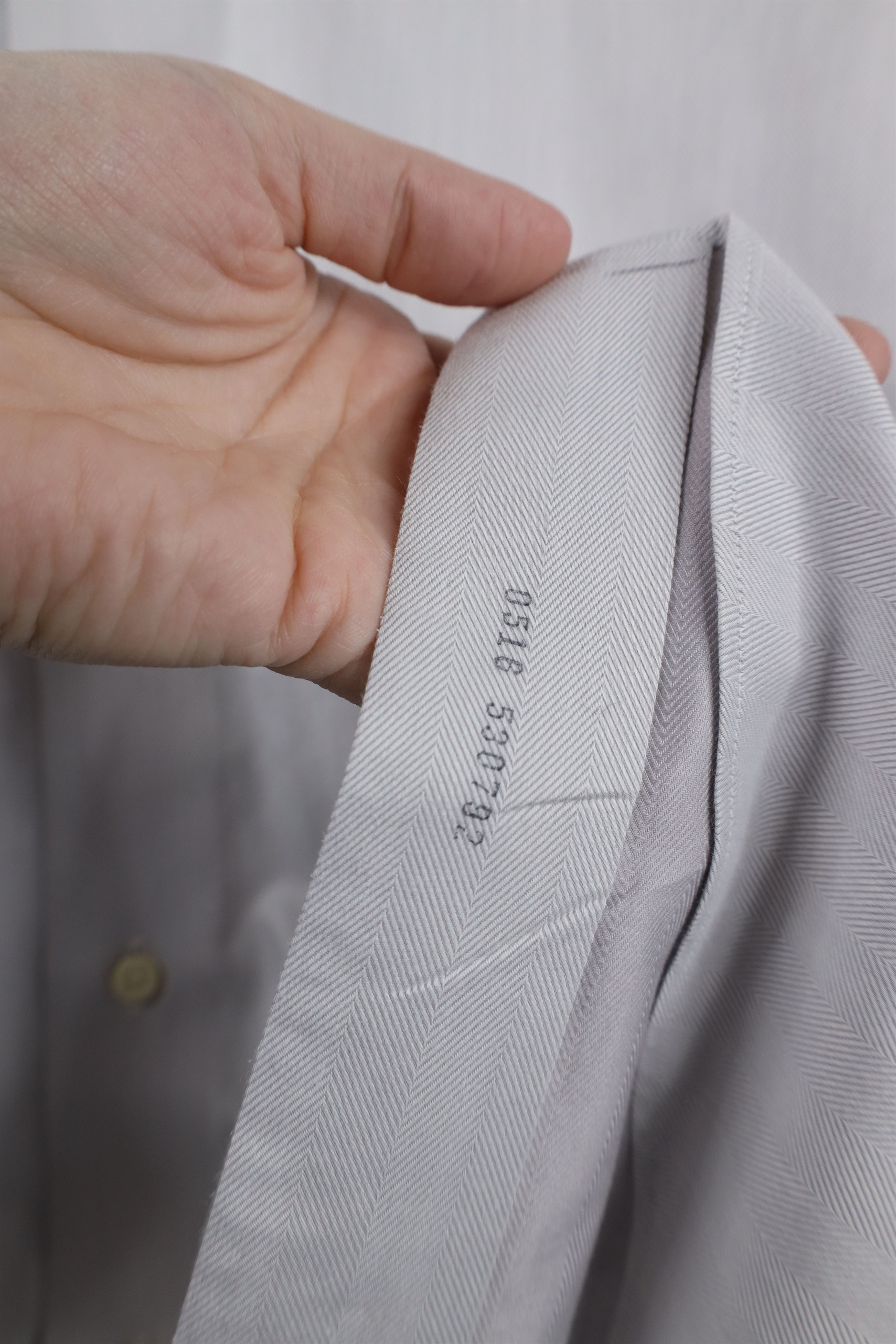 Brooks Brothers × Vintage Vintage Brooks Brothers Herringbone Collared Button Shirt Size US M / EU 48-50 / 2 - 7 Thumbnail