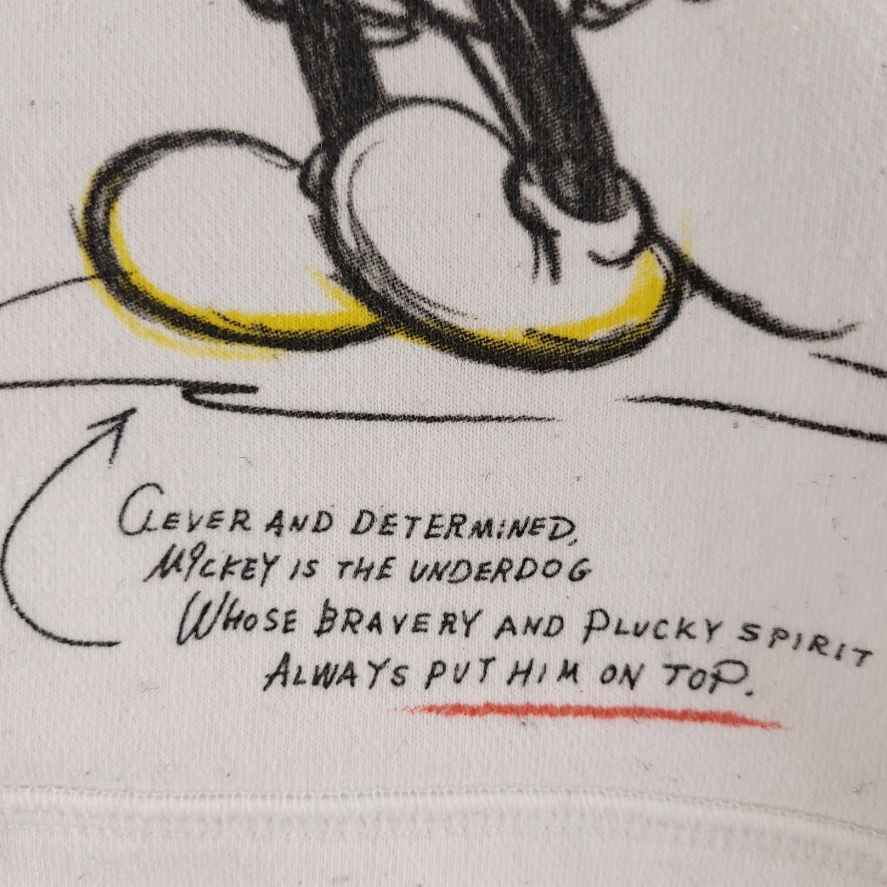 Uniqlo Uniqlo Mickey Hoodie Womens Small White Disney Sweatshirt Graphic Size S / US 4 / IT 40 - 3 Thumbnail