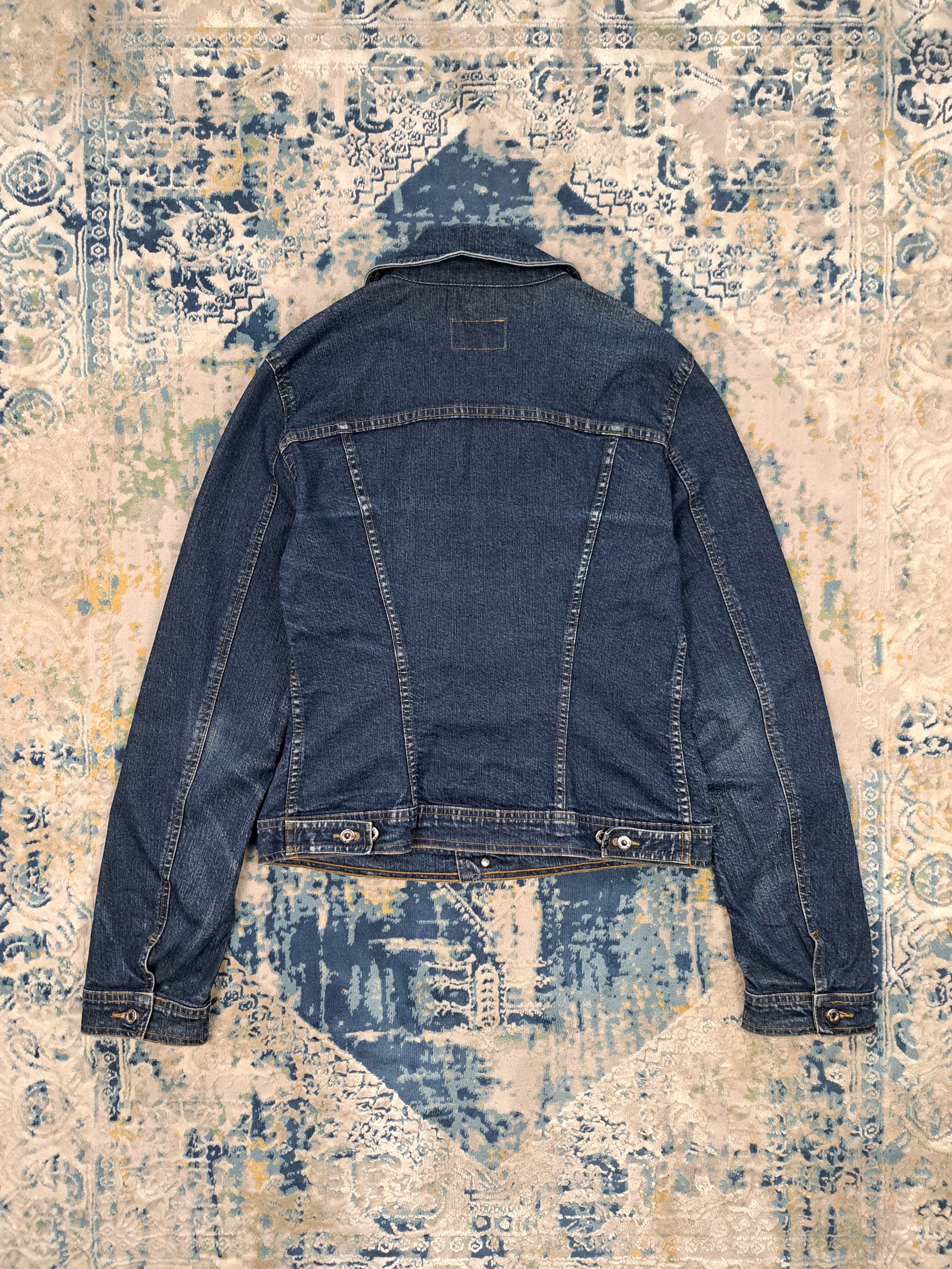Dolce & Gabbana Dolce Gabbana Indigo Denim Jacket Cropped Archive y2k Size L / US 10 / IT 46 - 6 Thumbnail