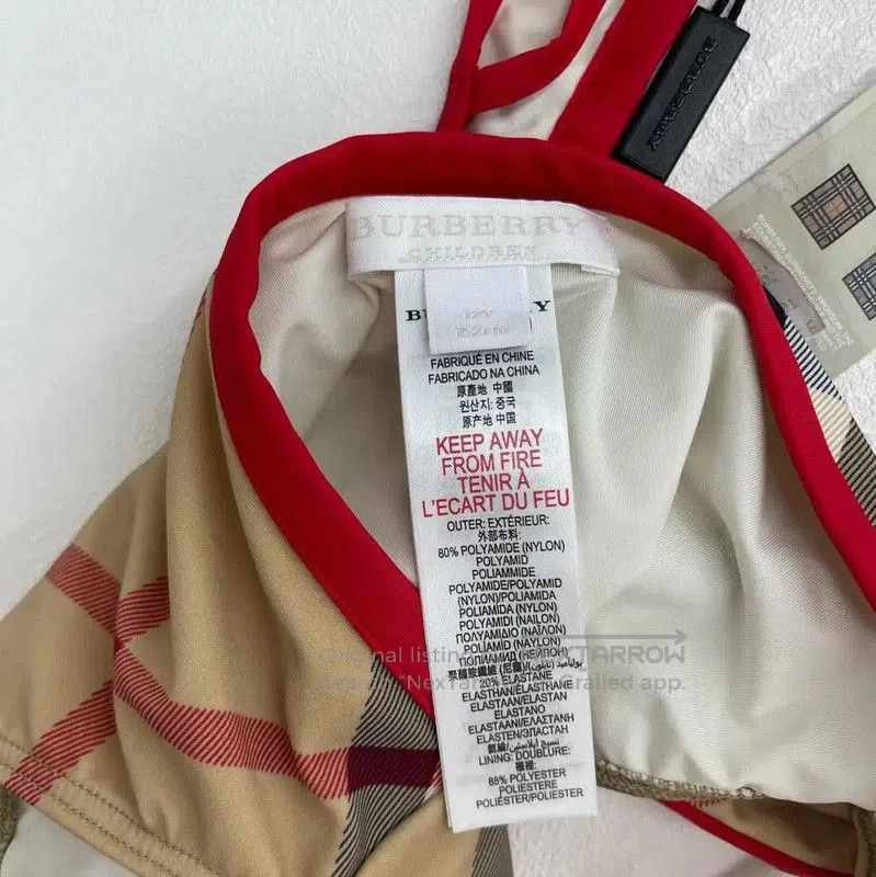 Burberry Burberry Multicolor Nylon Women's T-shirt. Size XL / US 12-14 / IT 48-50 - 5 Thumbnail