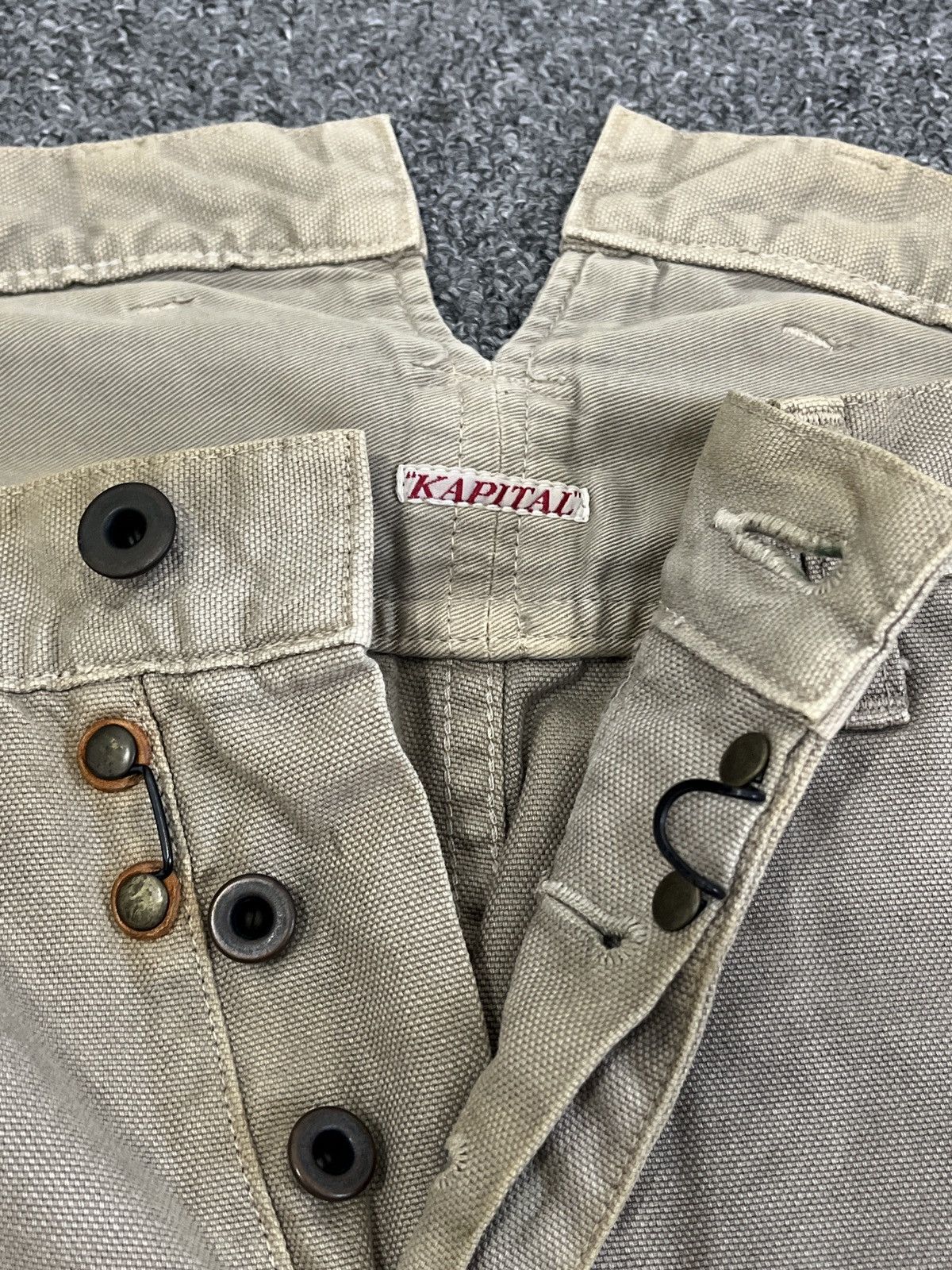 Kapital 90s KAPITAL Fishtail Buckle Back Western Pocket Pants Size US 32 / EU 48 - 4 Thumbnail