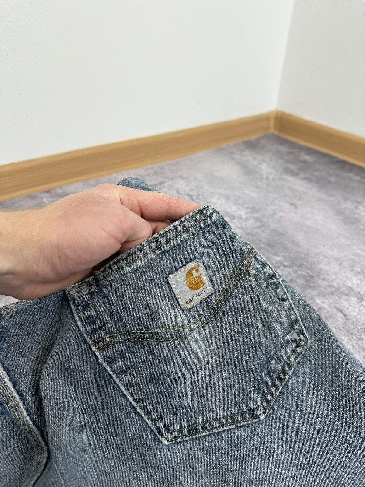 Carhartt Vintage Carhartt USA Stone Washed Baggy Utility Work Jeans Size US 40 / EU 56 - 8 Thumbnail