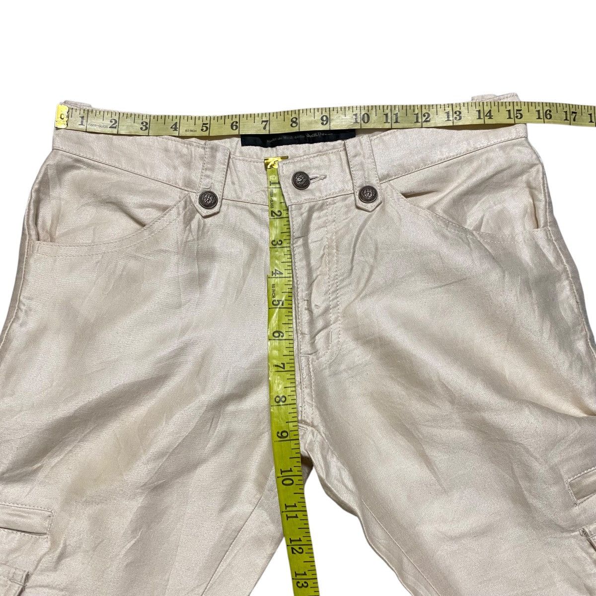 Schlussel Schlussel Cargo Flare Pants Shining Size US 29 - 16 Thumbnail