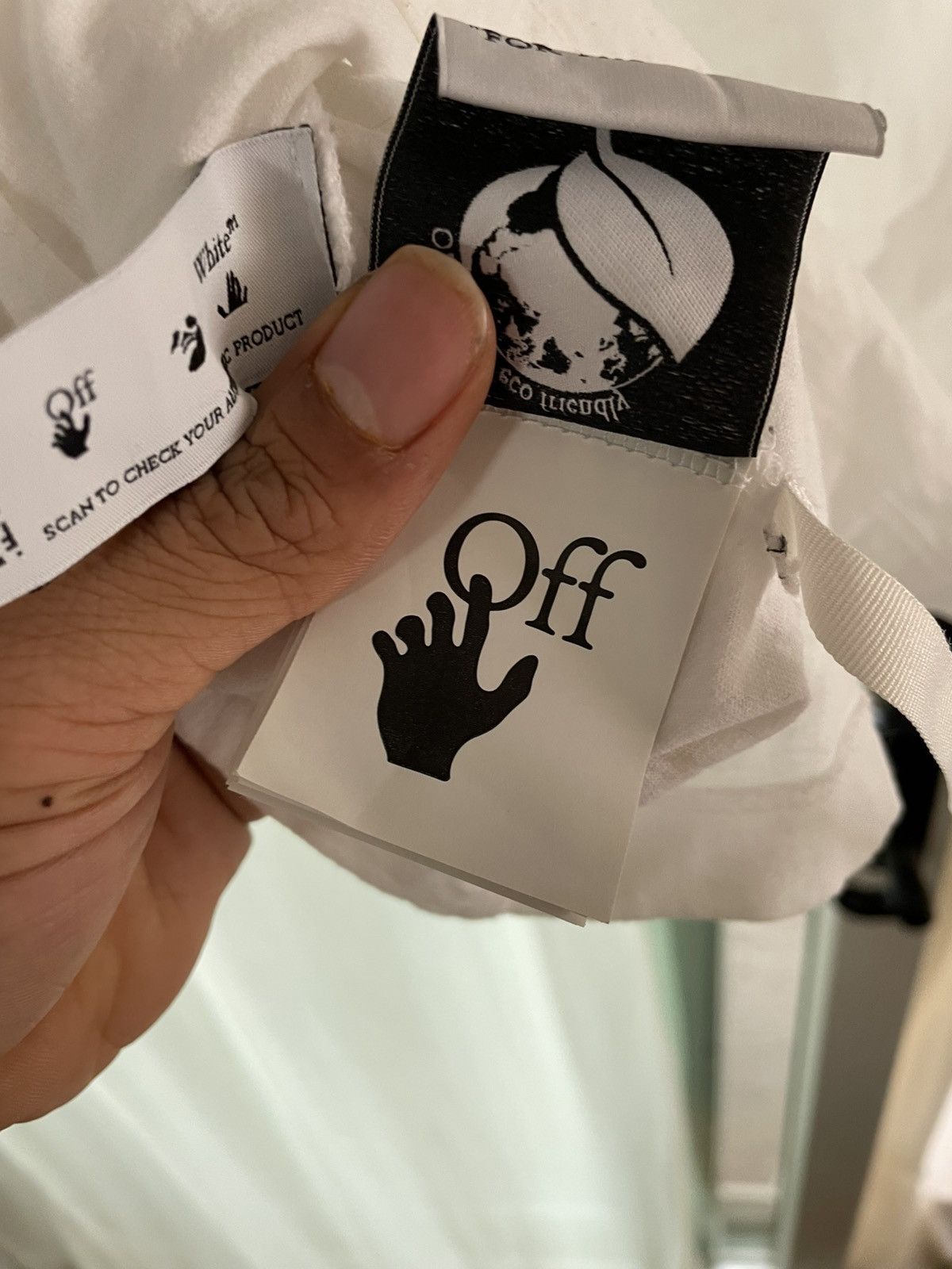 Off-White Off White Adam is Eve Size US L / EU 52-54 / 3 - 7 Thumbnail