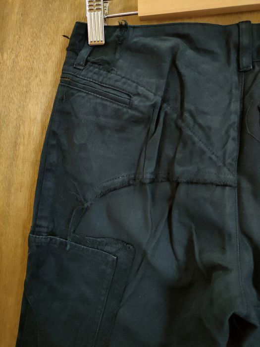 If Six Was Nine Masculo japan patch distressed cargo pants #46-364DLL Size US 26 / EU 42 - 10 Thumbnail