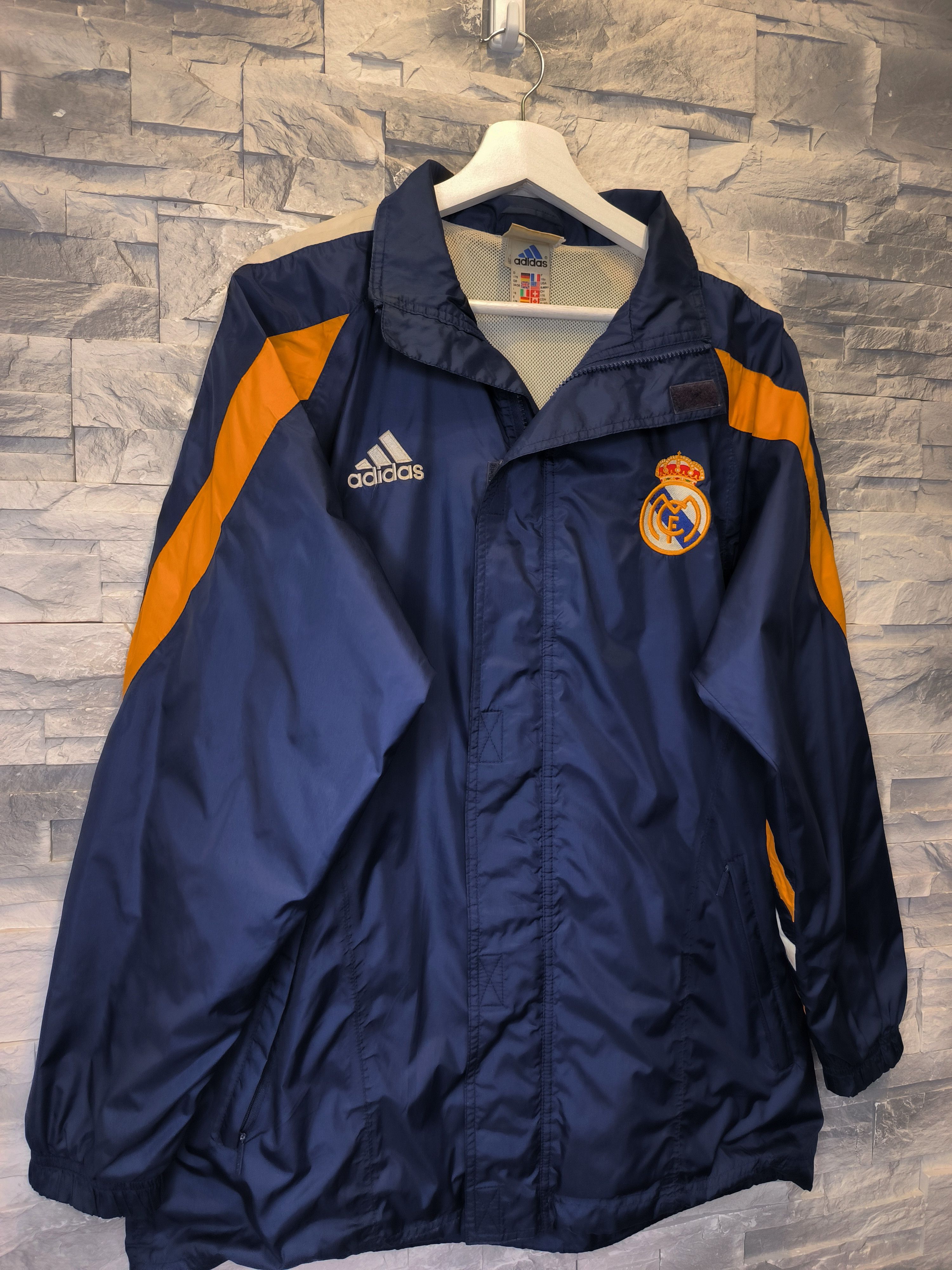 Adidas Adidas Real Madrid Jacket Training Vintage 90s Football Size US M / EU 48-50 / 2 - 3 Thumbnail