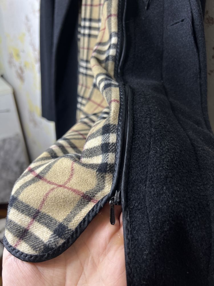 Burberry Vintage Burberry Wool Cashemere Coat Size US L / EU 52-54 / 3 - 4 Thumbnail