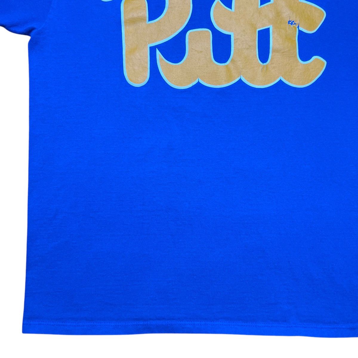 NCAA × Vintage Vintage 1990s NCAA University Of Pittsburg Pitt Soffe Tee Size US XL / EU 56 / 4 - 8 Thumbnail