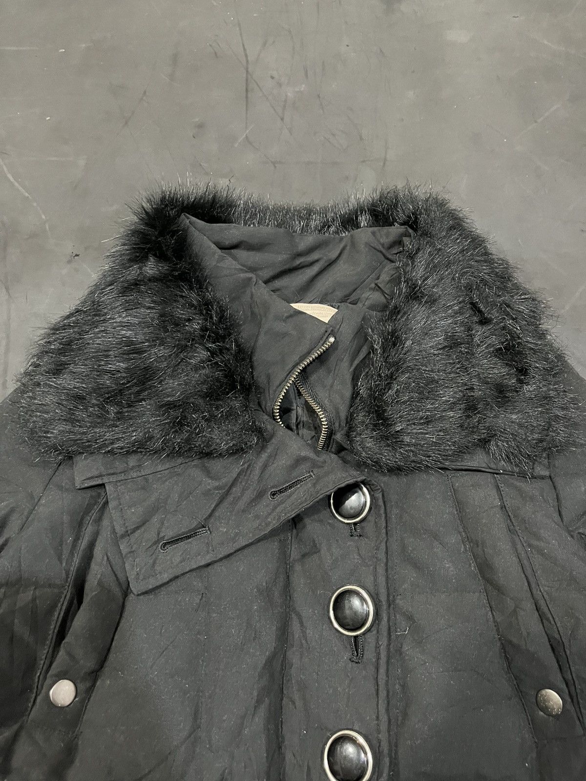 If Six Was Nine × Japanese Brand × Le Grande Bleu (L.G.B.) Maison gilfy fur jacket ifsixwasnine lgb styled Size M / US 6-8 / IT 42-44 - 3 Thumbnail
