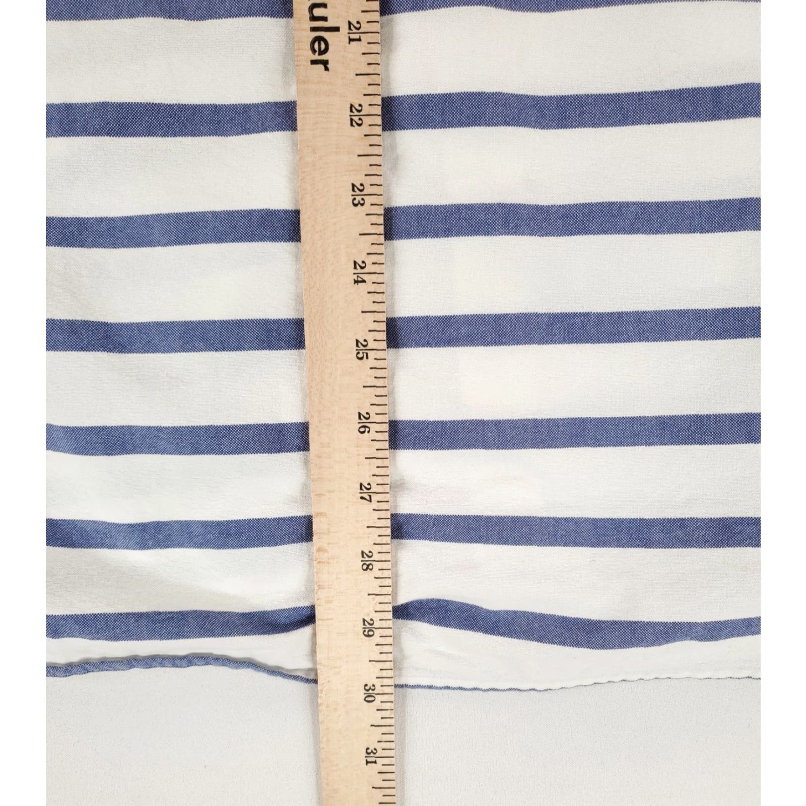 Ralph Lauren Ralph Lauren Shirt Button Down Short Sleeve Striped Blue White Mens XXL 2XL White Size US XXL / EU 58 / 5 - 5 Thumbnail