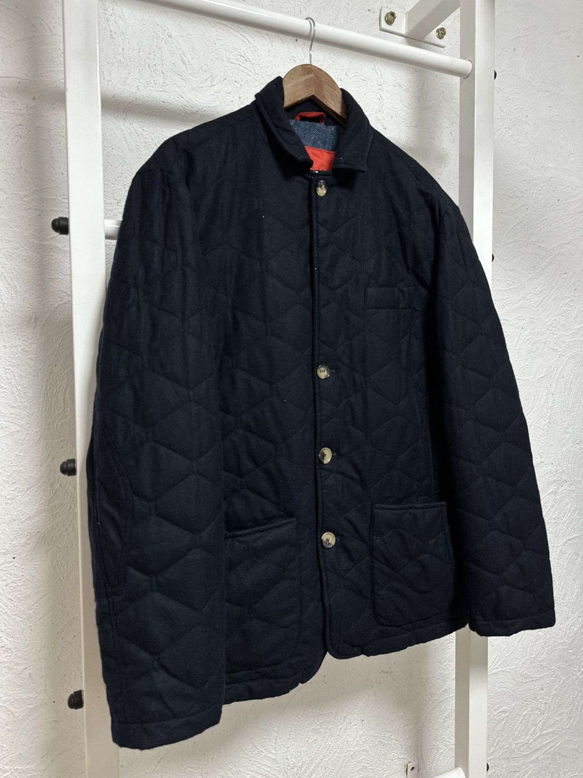 Isaia Isaia Napoli 100% Cashmere Down Jacket Men’s Size XL Size US XL / EU 56 / 4 - 3 Thumbnail