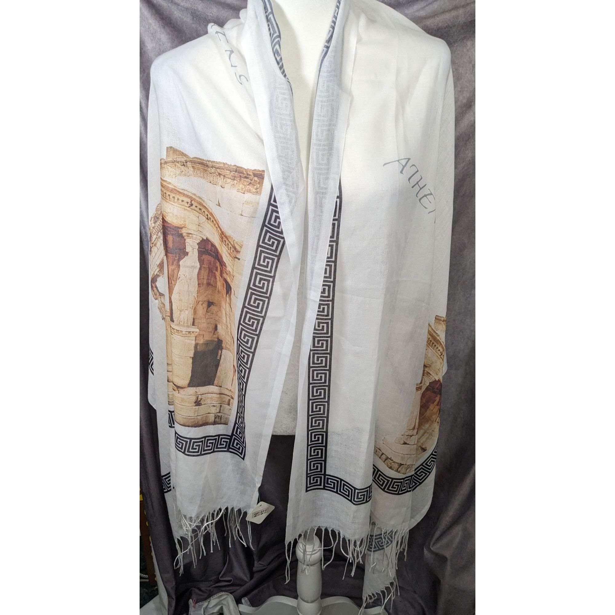 Other Linda Accessories Athens Greece Souvenir Scarf Size ONE SIZE - 7 Thumbnail