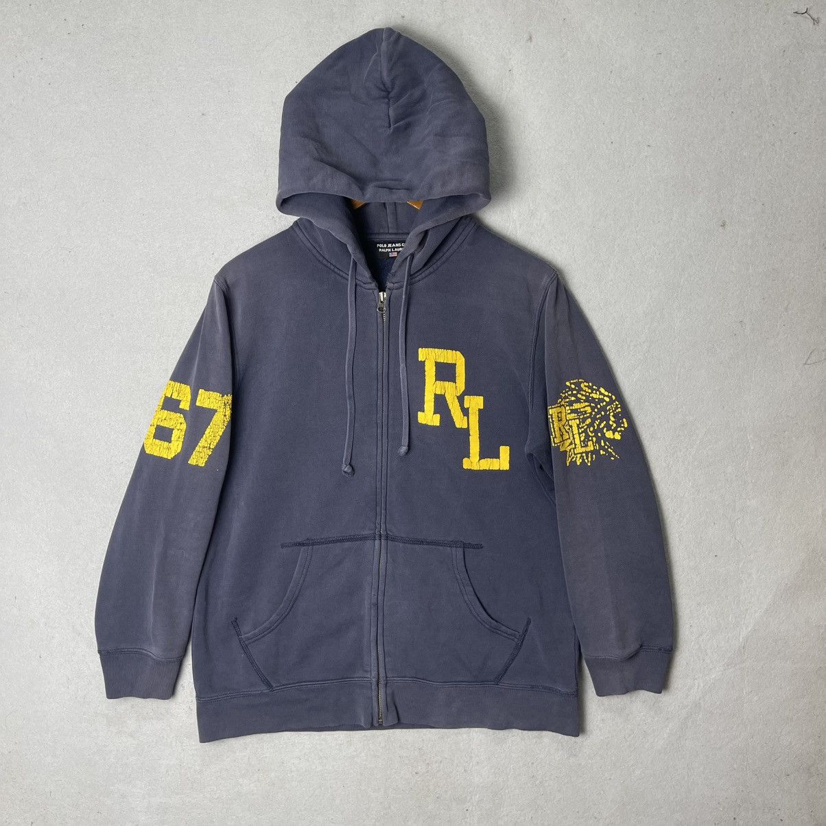 Polo Ralph Lauren Vintage Polo Jeans Co. Ralph Lauren Zip Hoodie Size US M / EU 48-50 / 2 - 4 Thumbnail