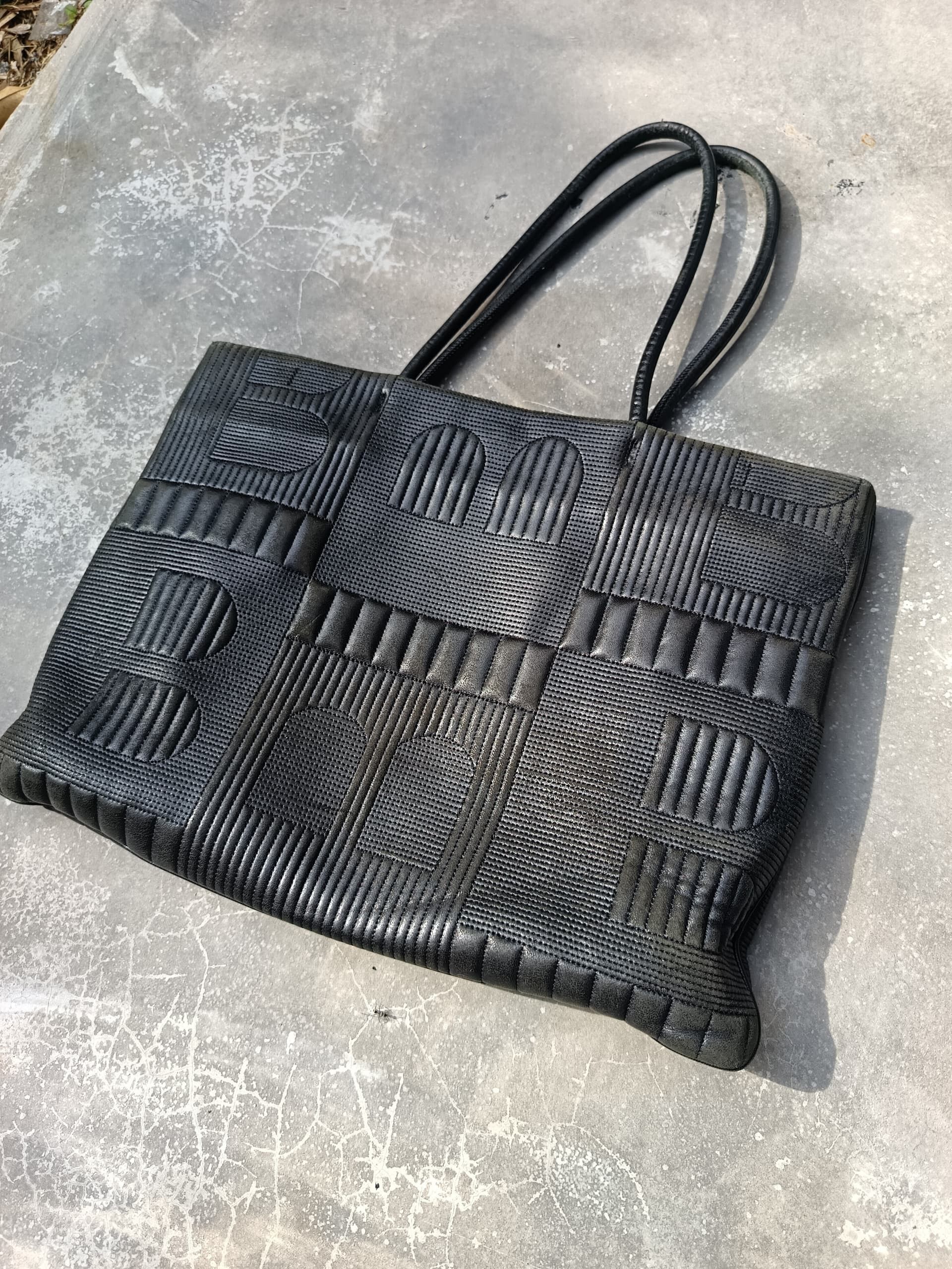 Bally Vintage bally leather tote bag made in italy Size ONE SIZE - 2 Thumbnail
